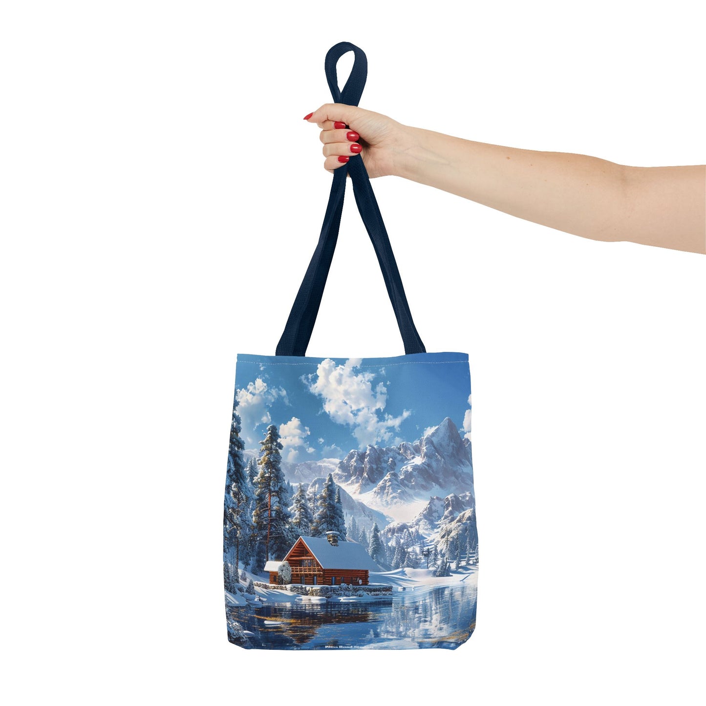 Winter Wonderland Retreat Tote Bag - Embrace Winter's Serenity with this Tote! - Available in 3 sizes.