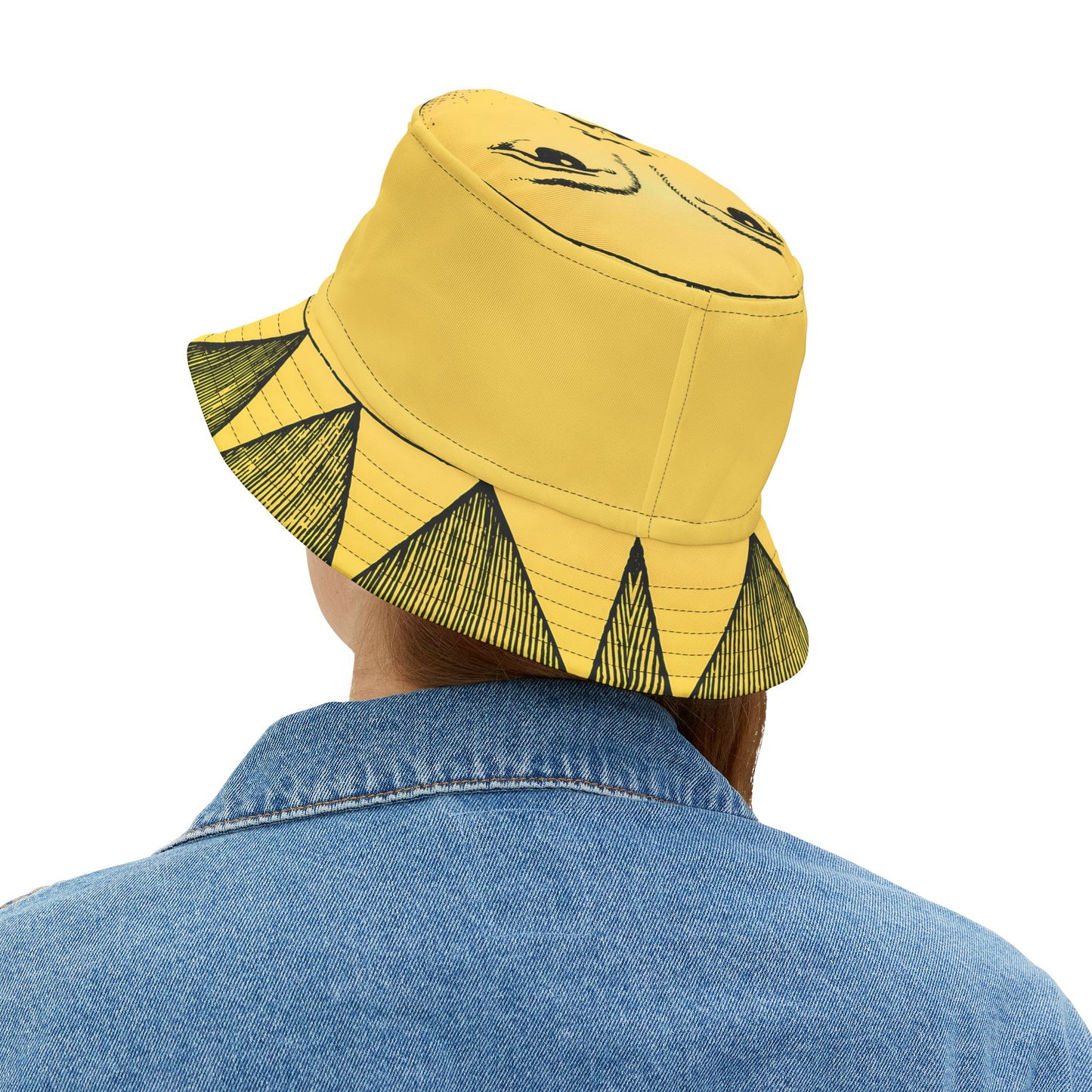 Vintage Sun Bucket Hat - Radiate Vintage Charm! Available in 2 sizes.