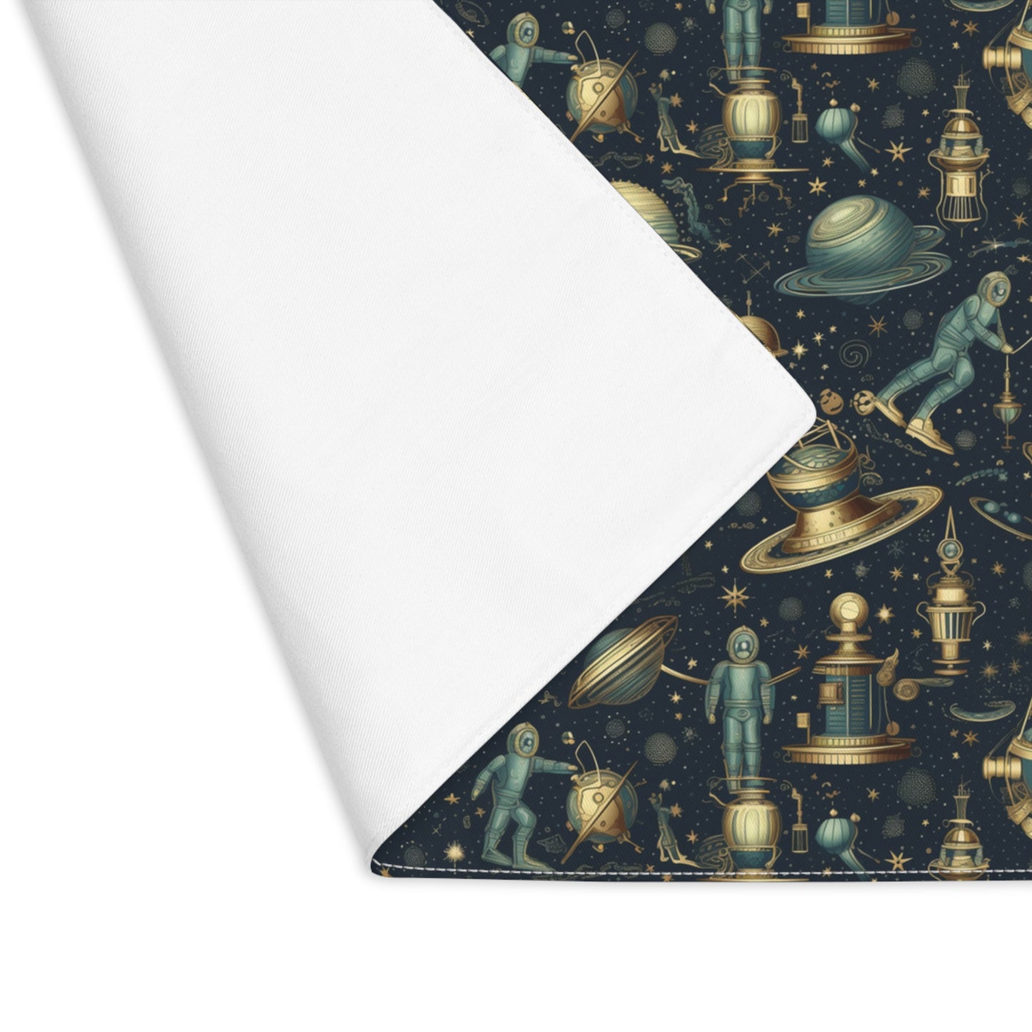 Steampunk Space Explorer Placemat - 18" x 14".