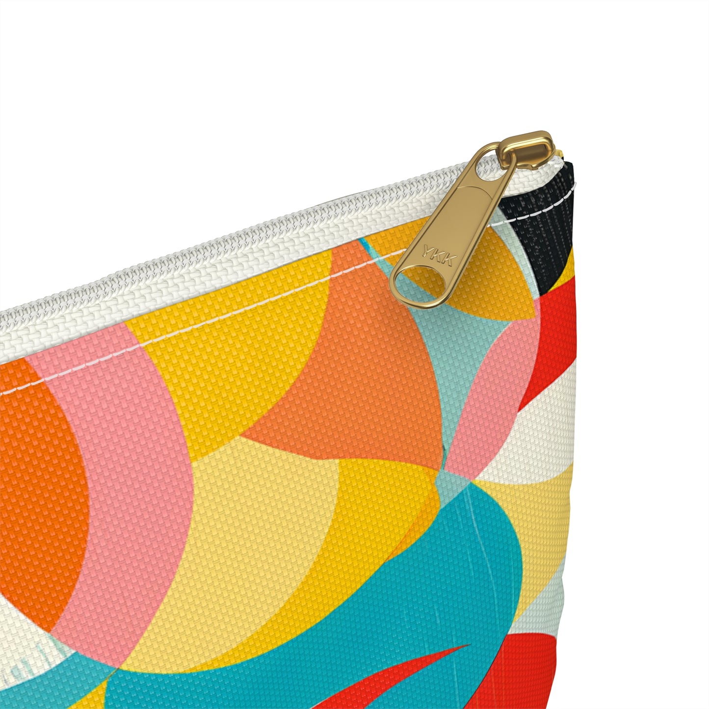 Mod Circle Medley Accessory Pouch - Step into Retro Style with Modern Flair! Available in 2 sizes.