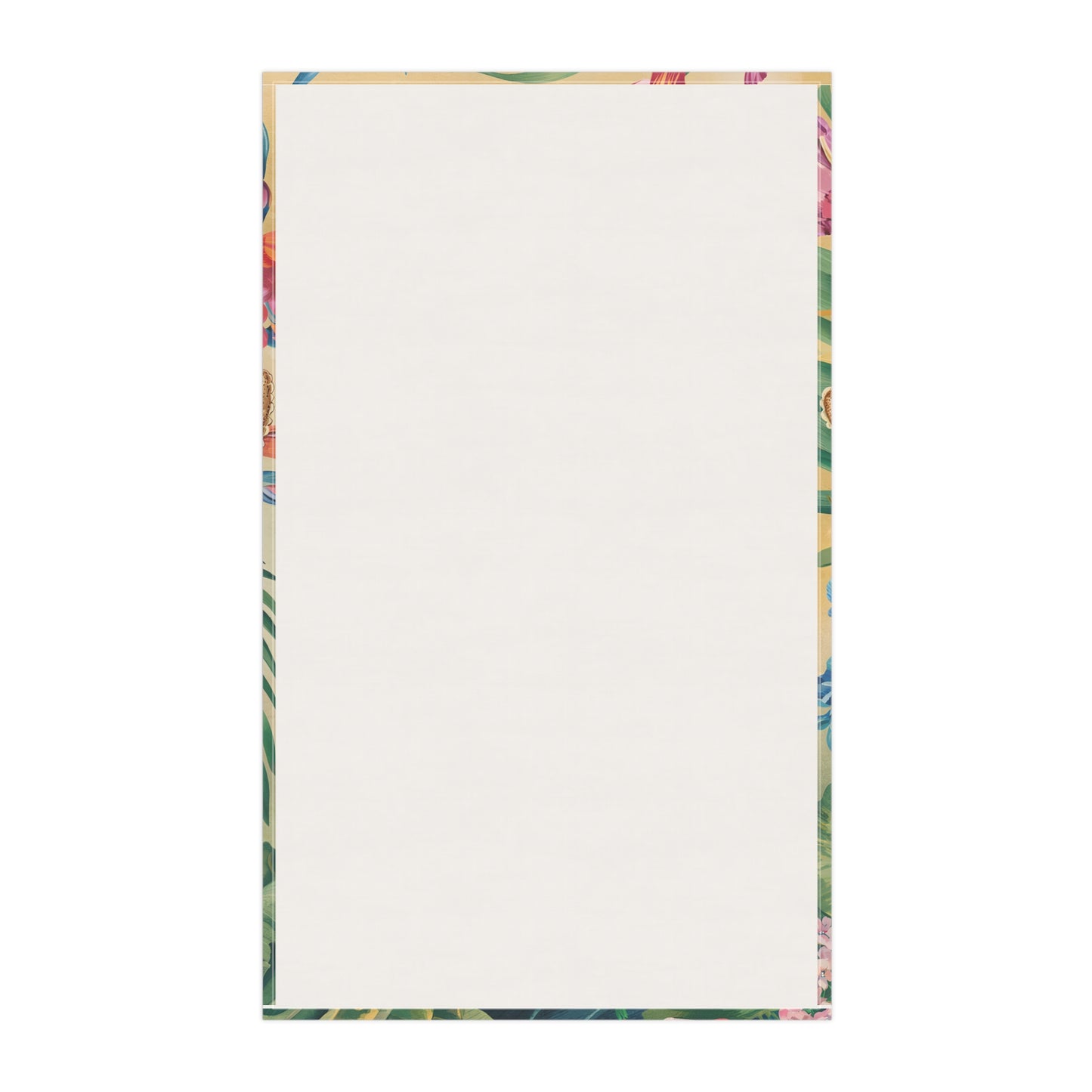 Starfish Soirée Kitchen Towel - Cotton Twill - 18" x 30" - Bask in Romantic Tropical Design with Starfish Elegance!