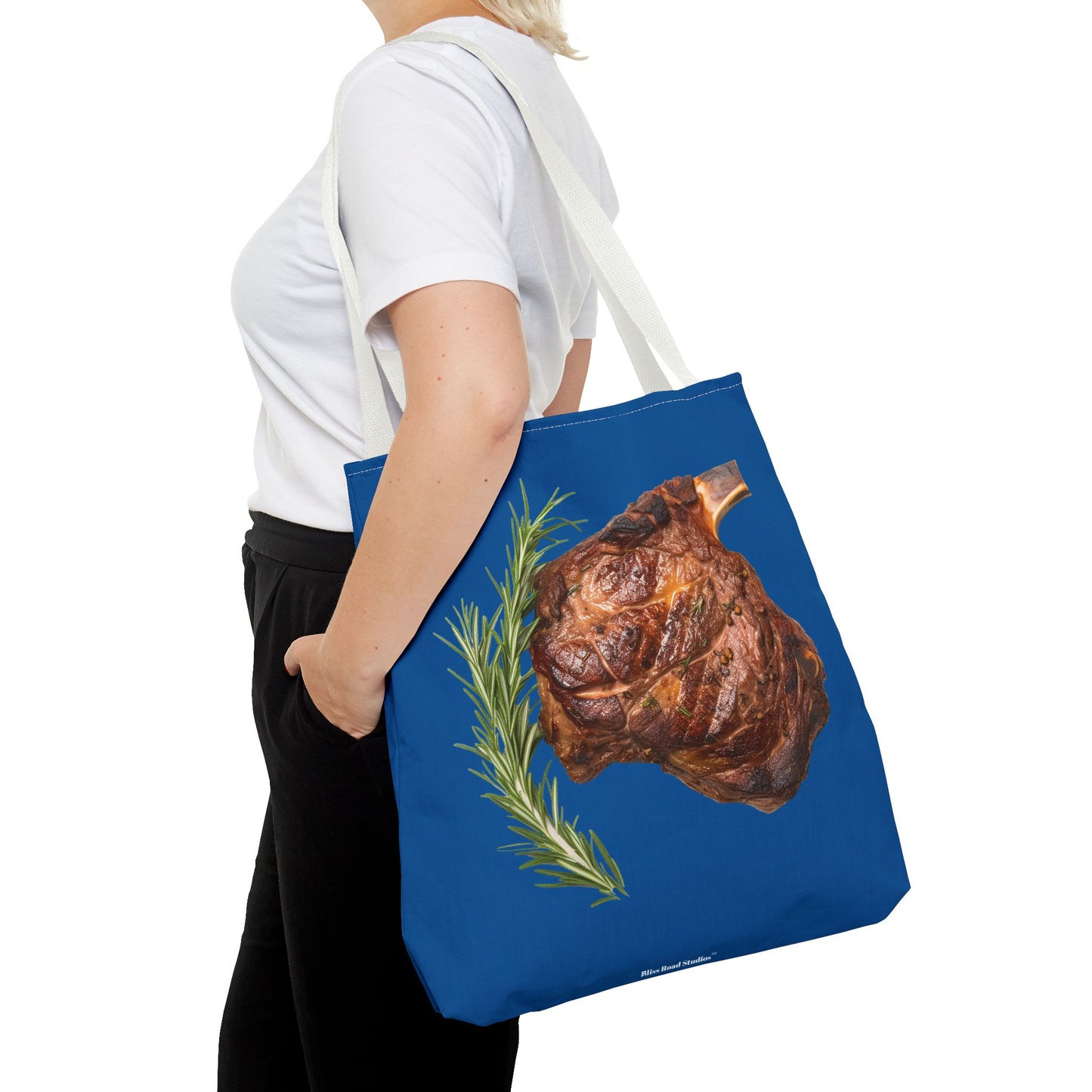 Steak or Lobster Tote Bag - Carry Your Culinary Passion with Style! Available in 3 sizes.