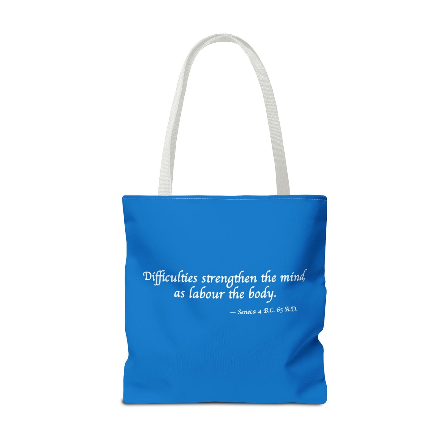 Strength Through Challenges Tote Bag - Carry Wisdom - Embrace Strength! Available in 3 sizes.
