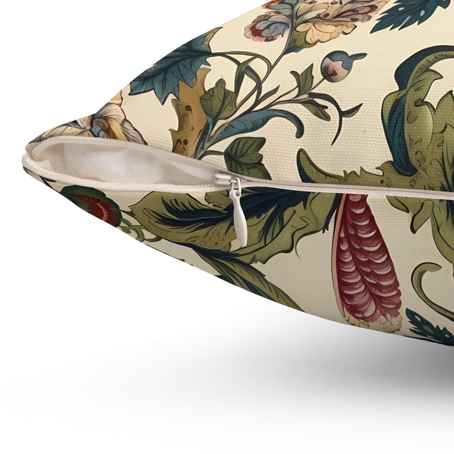 Wordsworth Square Throw Pillow - Spun Polyester - Double-Sided Print - Concealed Zipper - Available in 4 sizes.