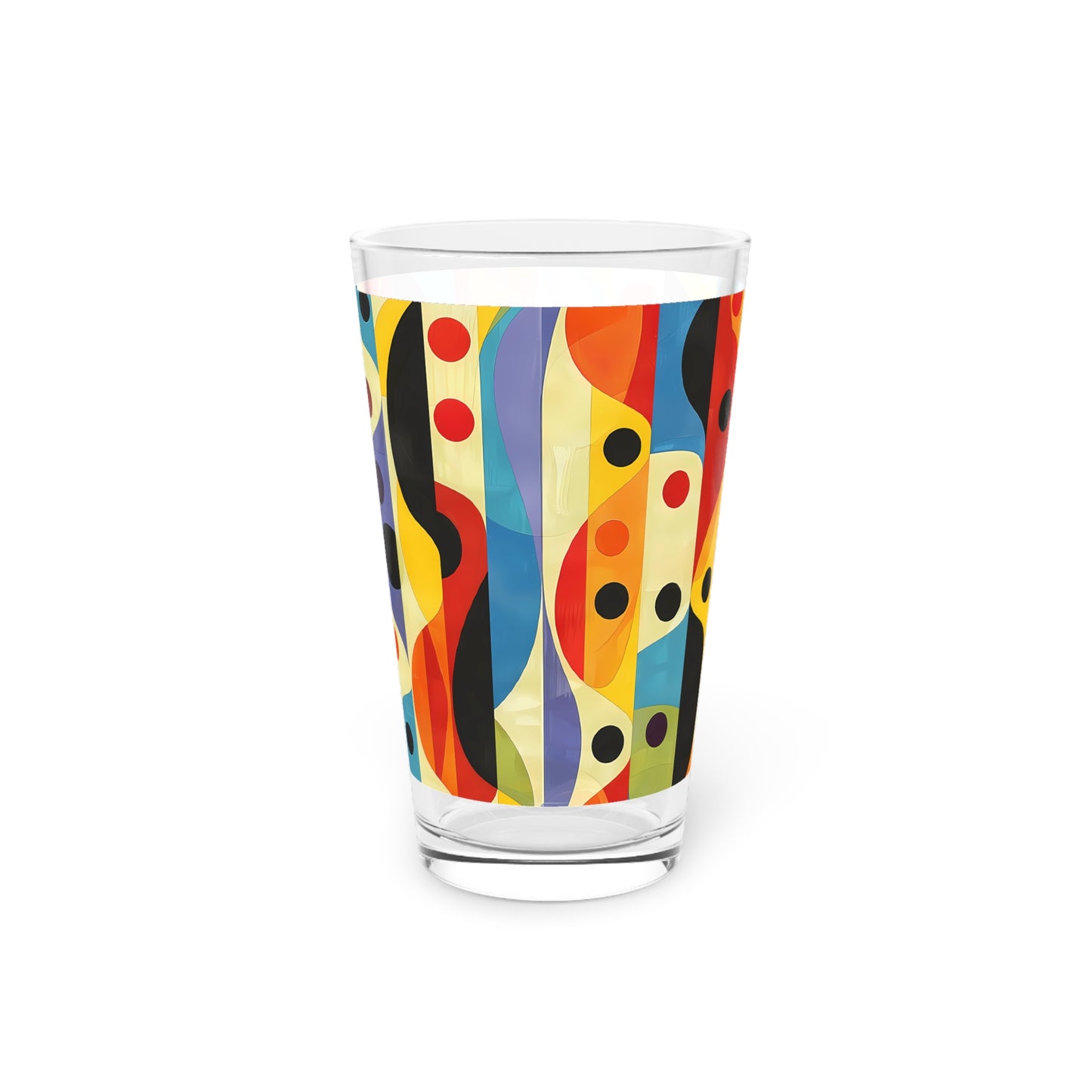 Linear Color Mesa Pint Glass - 16 oz - Enjoy the Colors of the Desert Mesa with Every Sip!