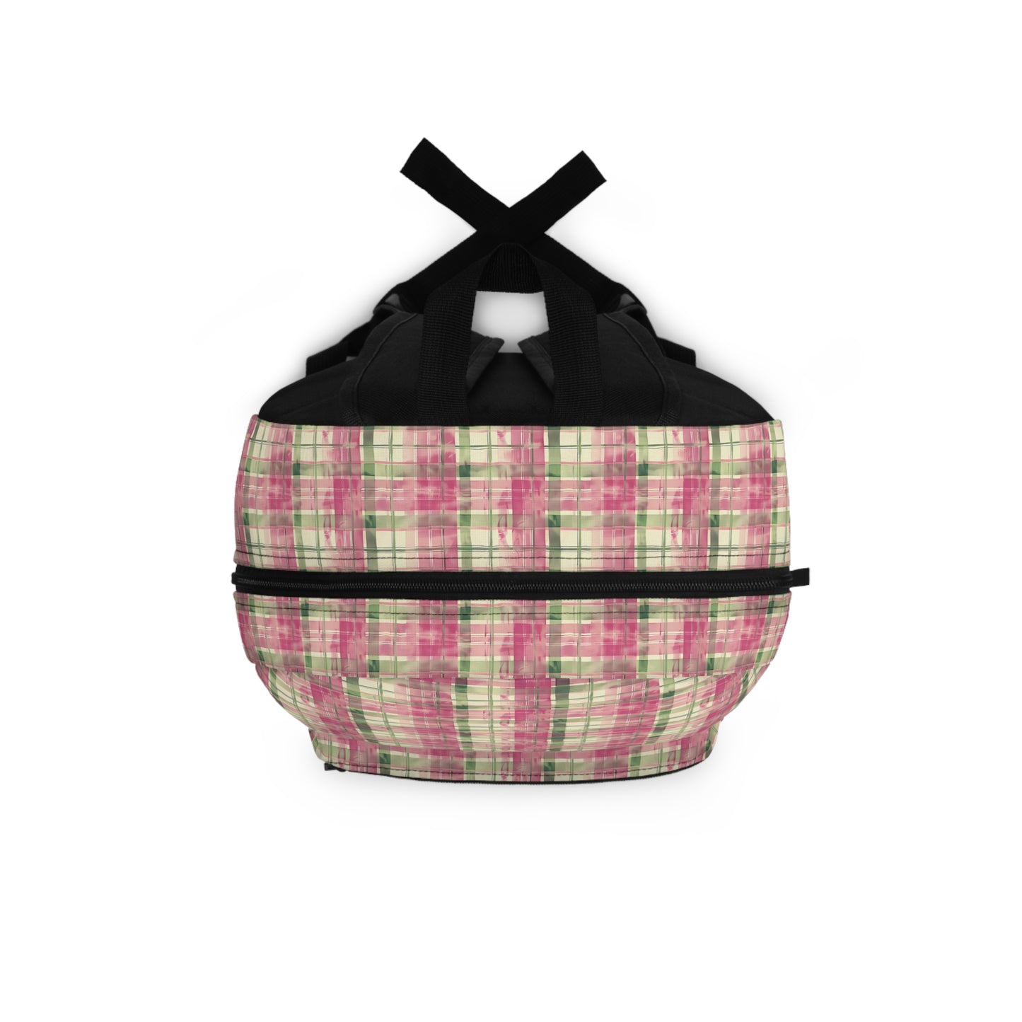 Pastel Plaid Panache Backpack - Elevate Your Style with the Pastel Plaid Panache Backpack—Where Classic Meets Chic!