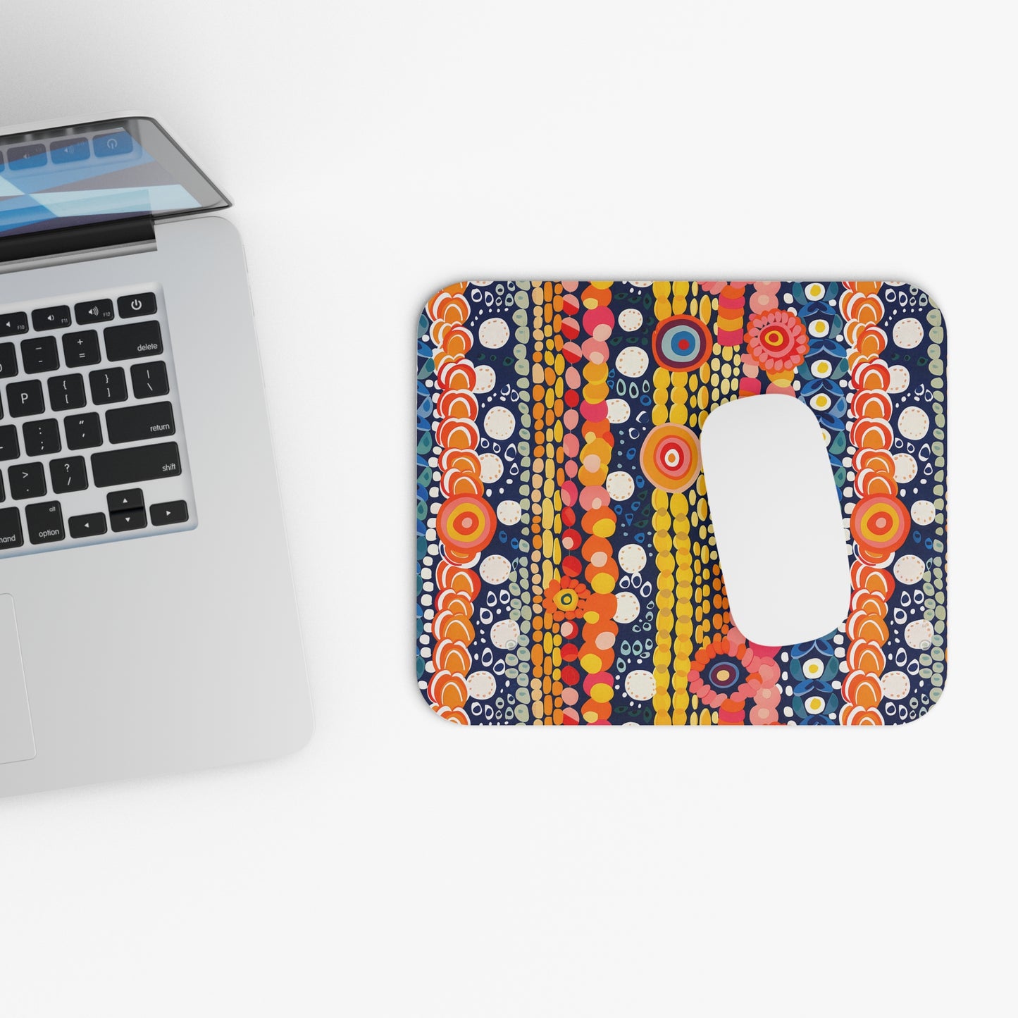 Dotty Delight Mouse Pad - Add a Pop of Fun to Every Click!