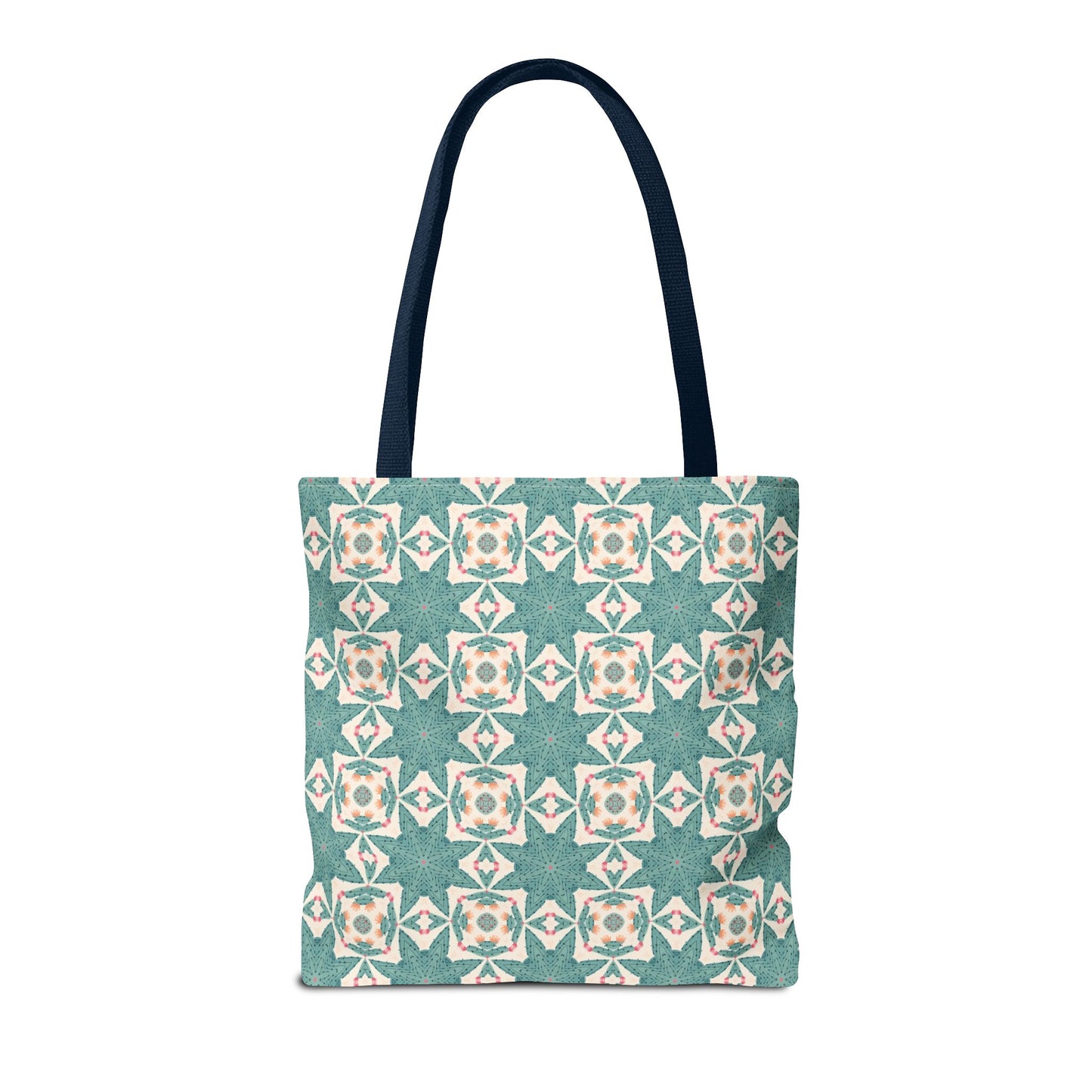 Desert Cactus Star Tile Tote Bag - Carry Southwest Charm Wherever You Go! Available in 3 sizes.
