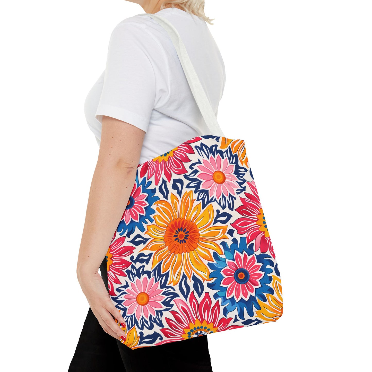 Sunsplash Petals Tote Bag - Radiate Sunshine and Style Wherever You Go! Available in 3 sizes.