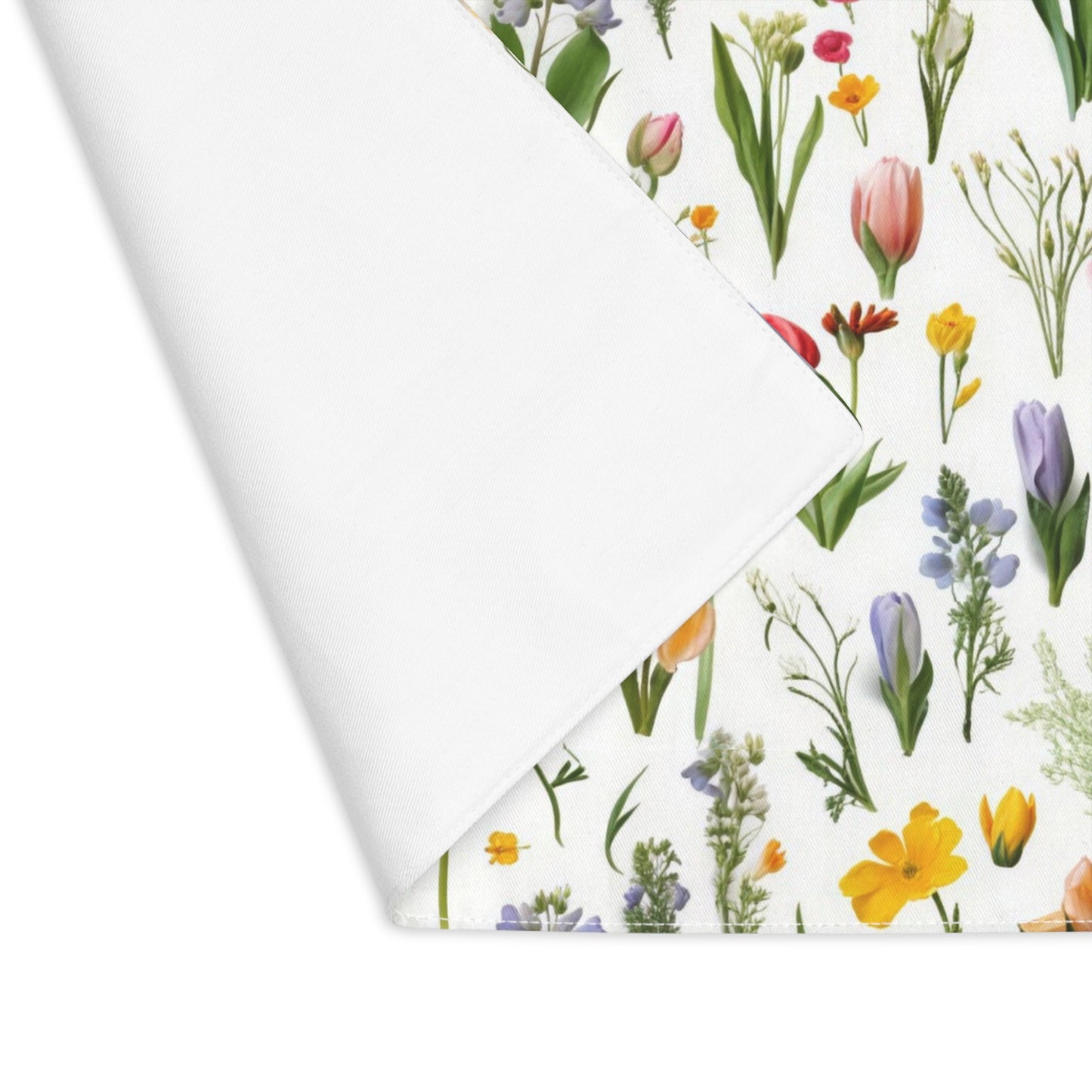 Spring Floral Placemat - 18" x 14".