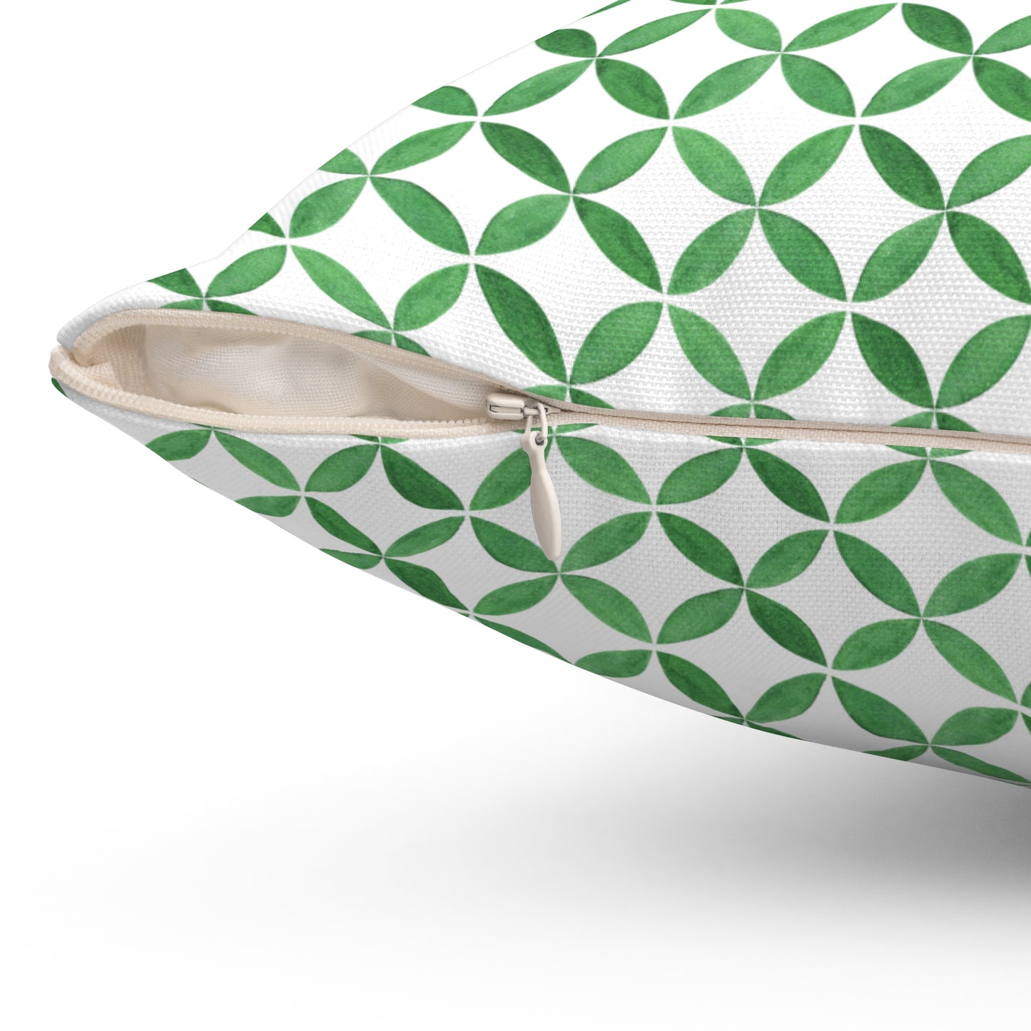 Coin Toss Chic Square Throw Pillow - Spun Polyester - Double-Sided Print - Concealed Zipper - Available in 4 sizes.