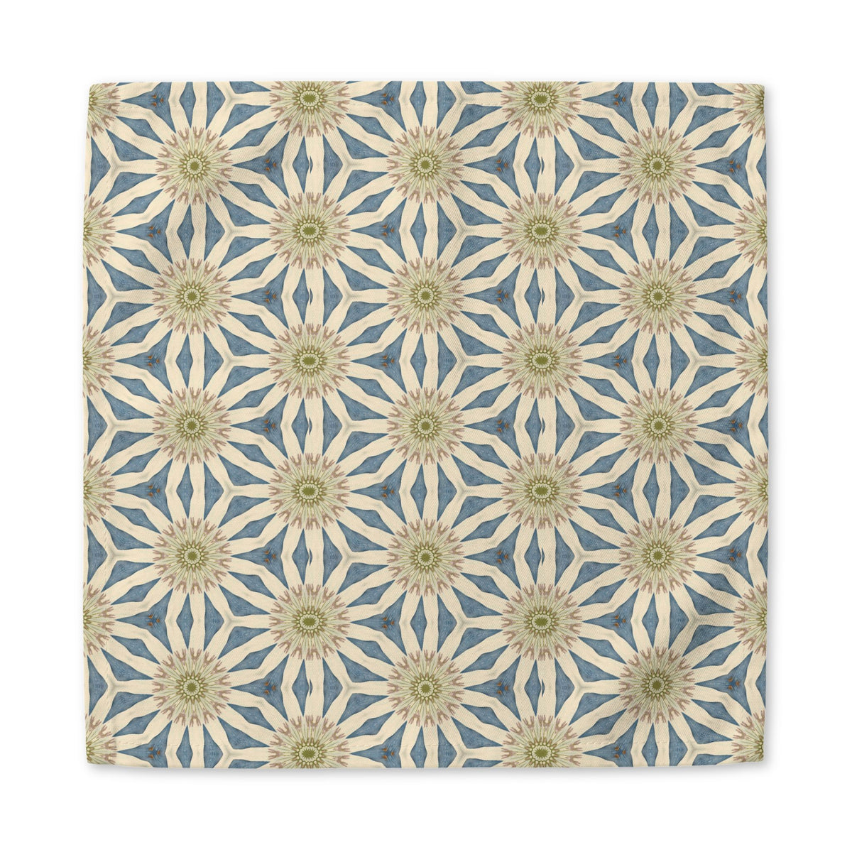 Celestial Harmony Cotton Twill Napkin - Available in 2 sizes: 10" x 10" and 22" x 22".
