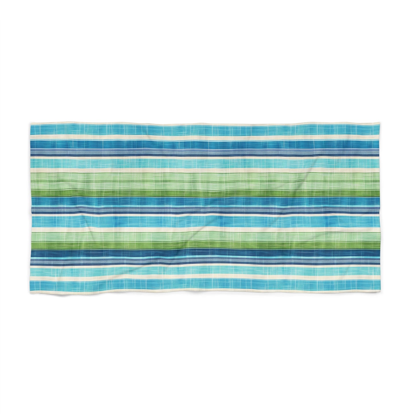 Ocean Whisper Stripes Luxurious Beach Towel - Ride the Waves in Style with Ocean Whisper Stripes! Available in 2 sizes.