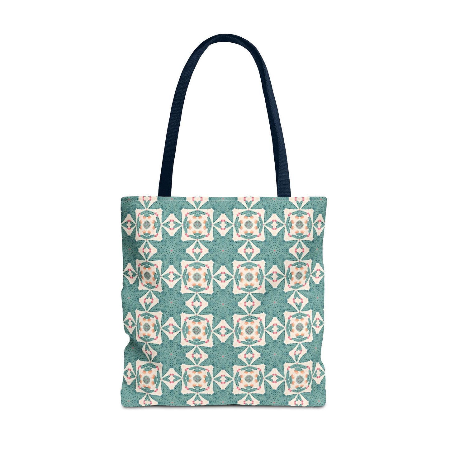 Desert Cactus Star Tile Tote Bag - Carry Southwest Charm Wherever You Go! Available in 3 sizes.