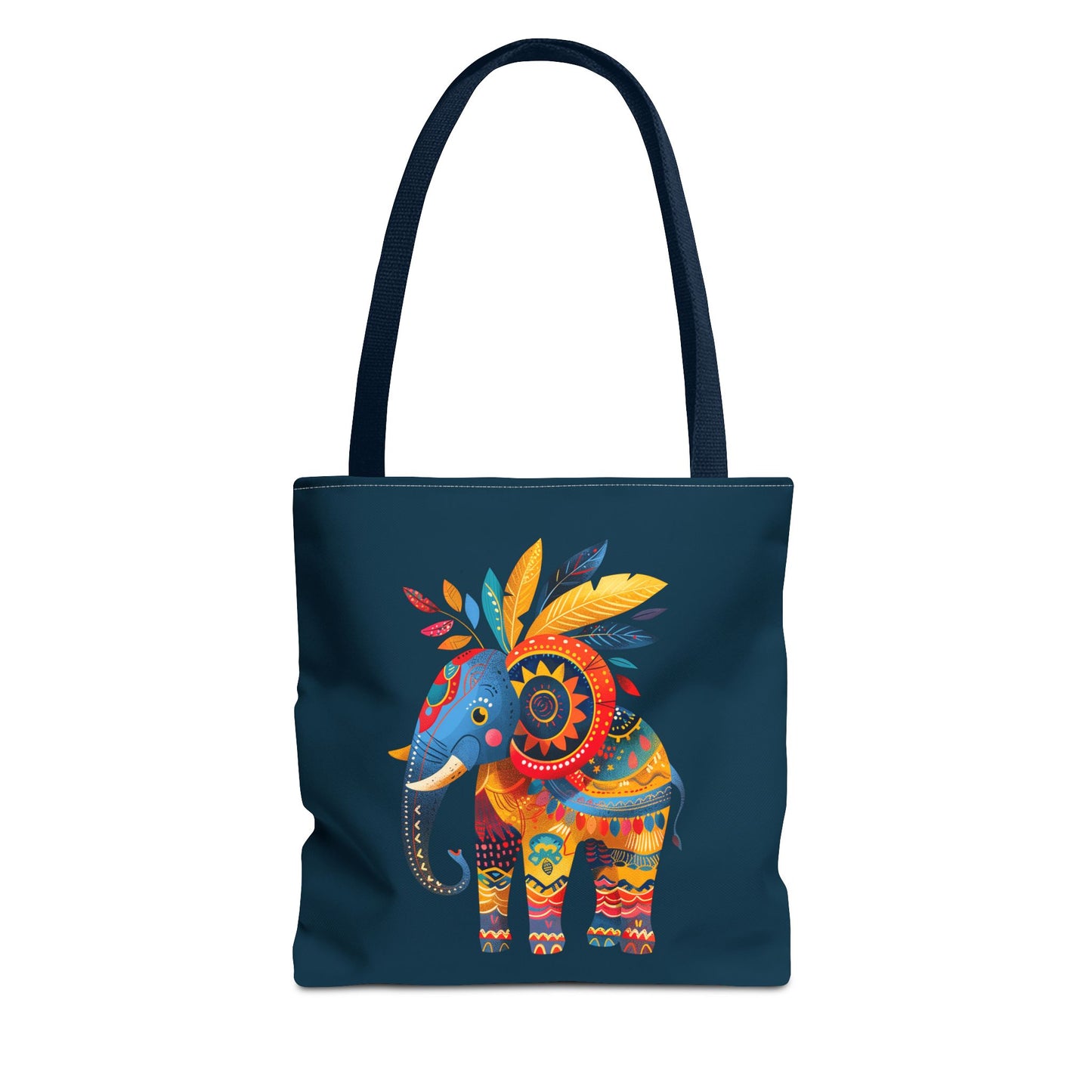 Ethnic Elephant Tote Bag - Carry the Spirit of the African Savanna with the Ethnic Elephant Tote! Available in 3 sizes.