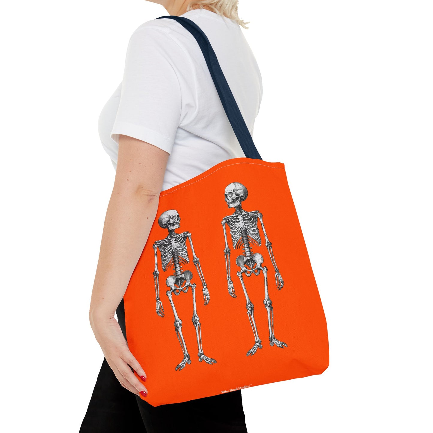 Boo Buddies! Halloween Tote Bag - Carry Some Spooky Style with Your Bony Buddies! Available in 3 sizes.