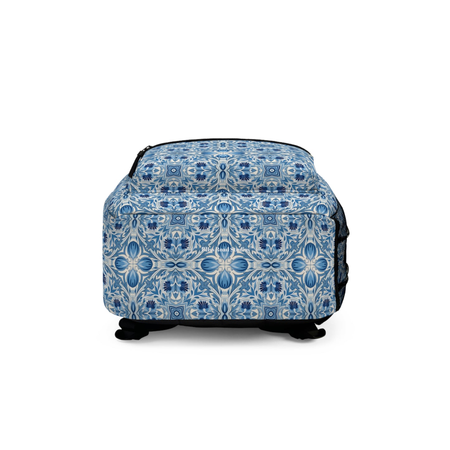 Dutch Blue Tile Backpack - Carry the Elegance of European Artistry with the Dutch Blue Tile Backpack!