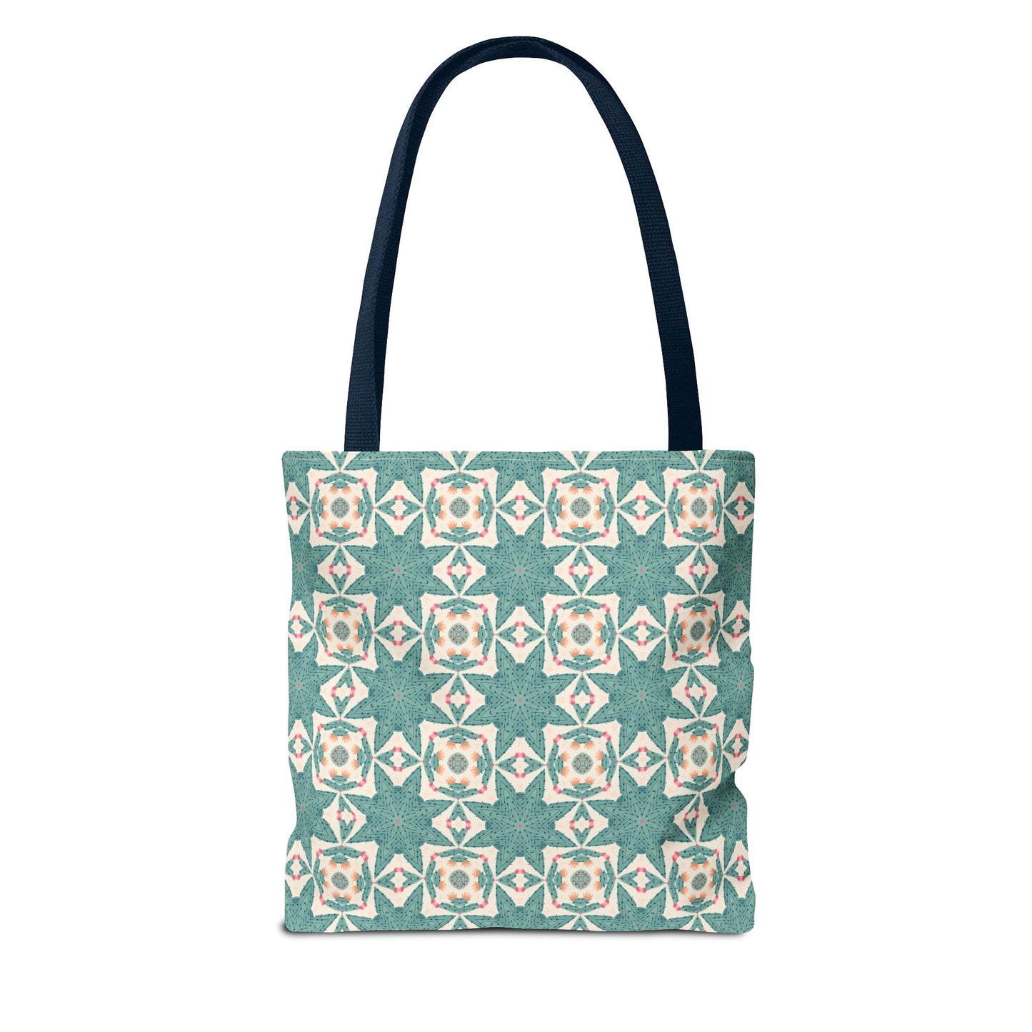 Desert Cactus Star Tile Tote Bag - Carry Southwest Charm Wherever You Go! Available in 3 sizes.