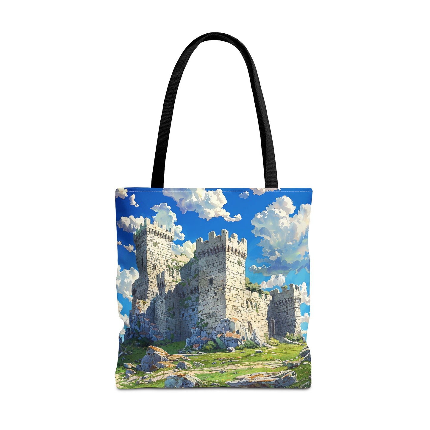 Majestic Castle Tote Bag - Carry the Majesty of a Castle in Your Hands! Available in 3 sizes.