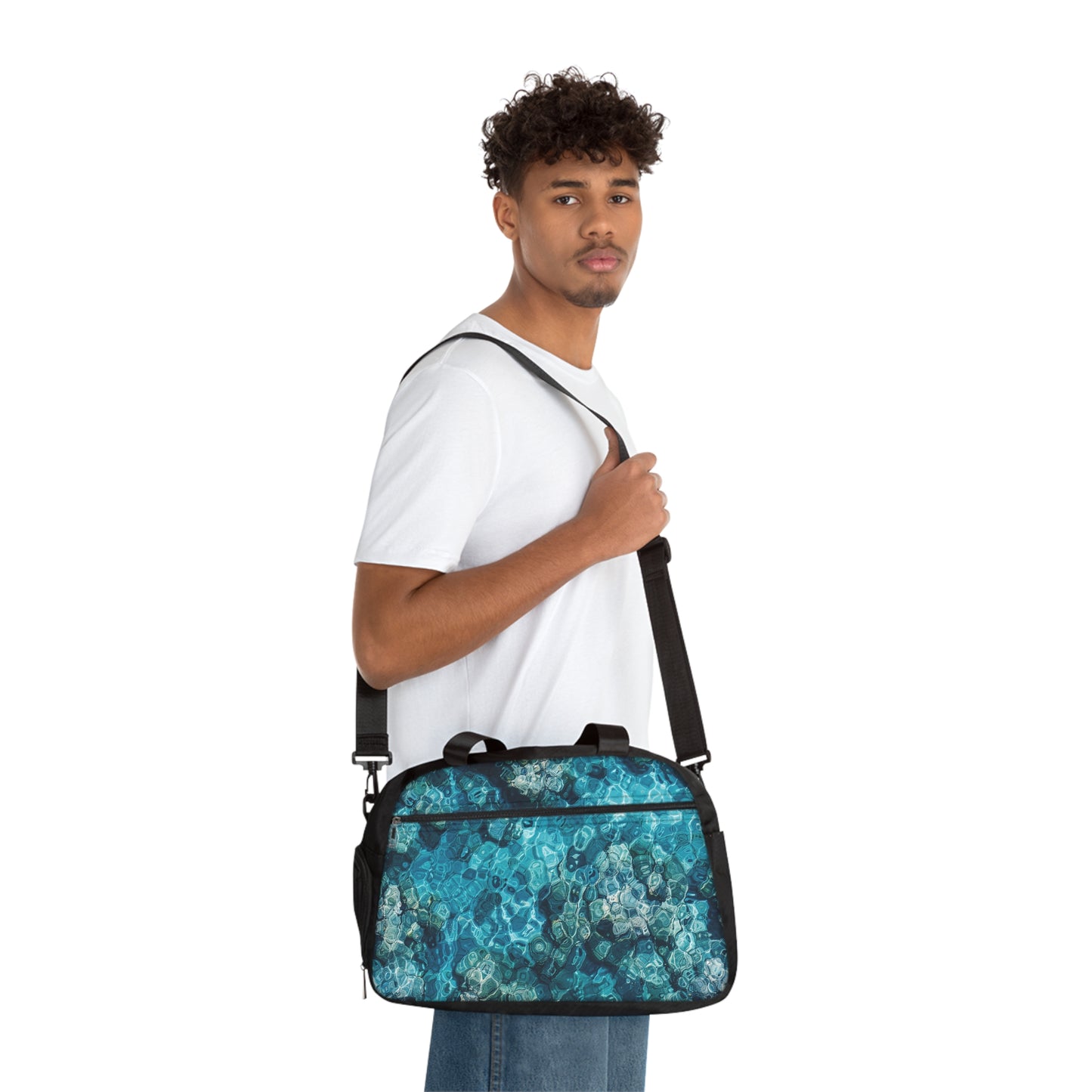 Prismatic Reef Fitness Gym Bag - Dive into Fitness with Prismatic Reef!