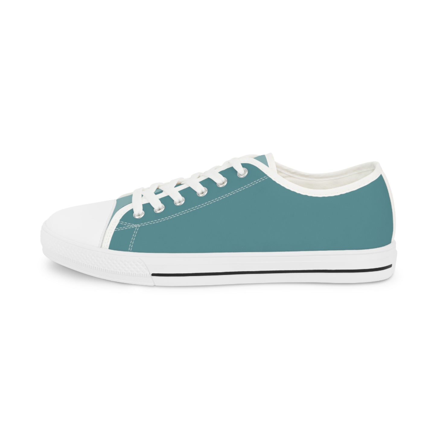 Arctic Ocean Men's Two-Tone Low Top Sneakers - Step into the Arctic – Where Modern Minimalism Meets Cool Elegance!