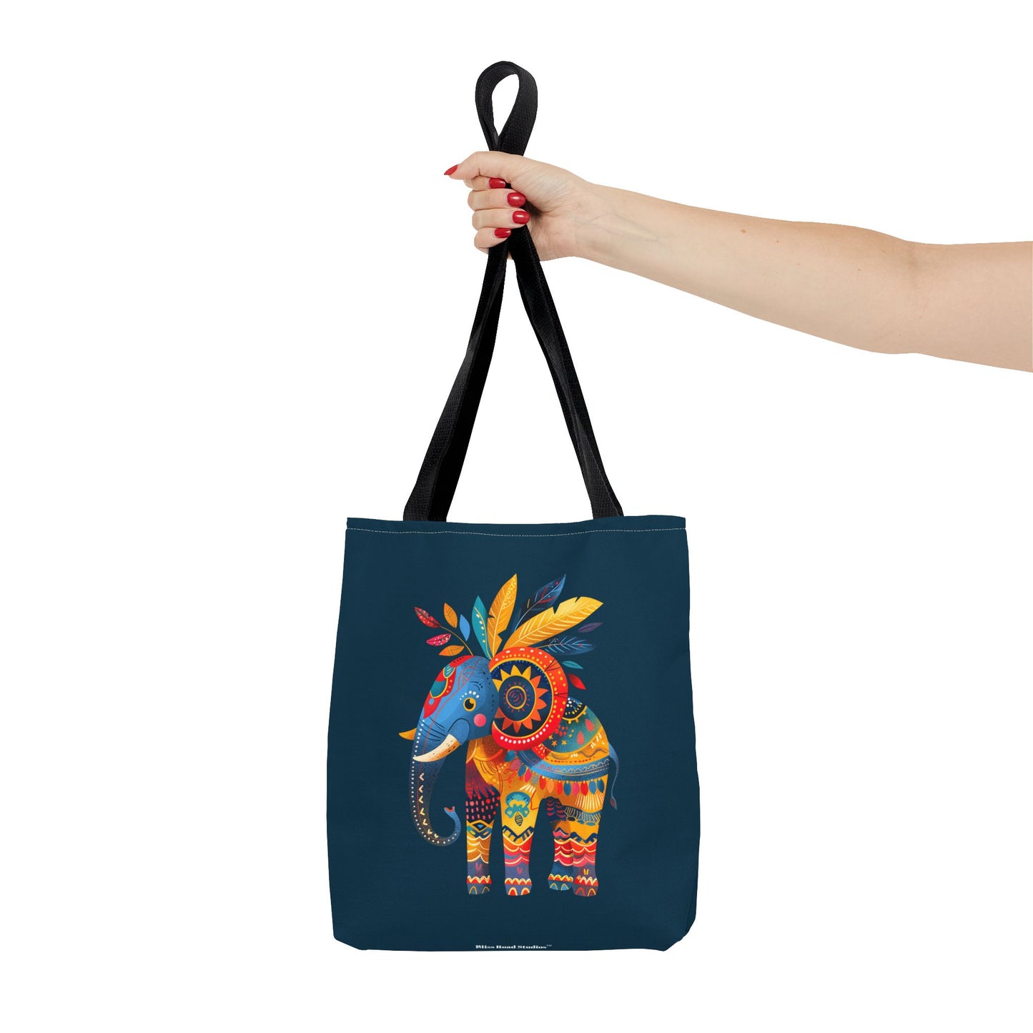 Ethnic Elephant Tote Bag - Carry the Spirit of the African Savanna with the Ethnic Elephant Tote! Available in 3 sizes.