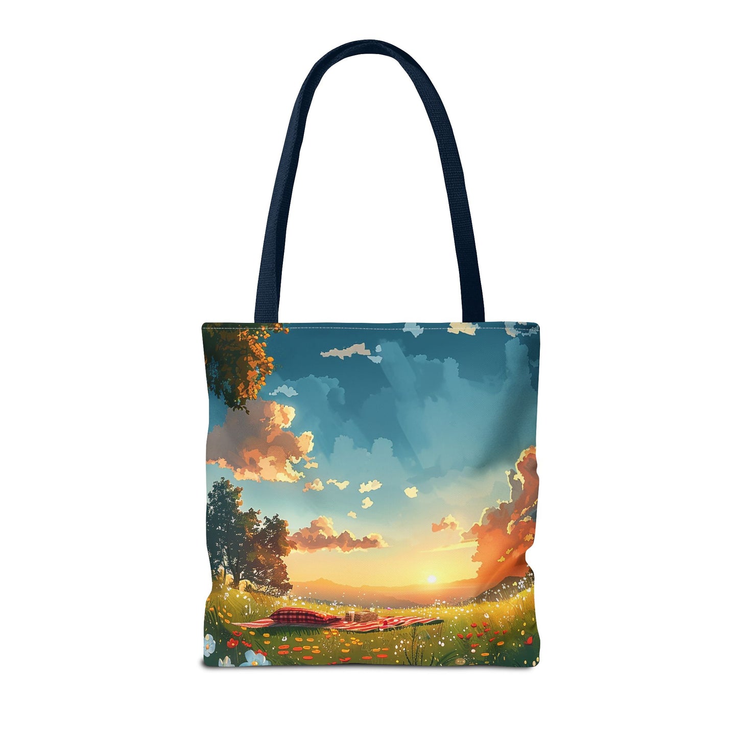 Meadow Picnic Tote Bag - Pack a Picnic, Pack Some Style - Your Meadow Awaits! Available in 3 sizes.
