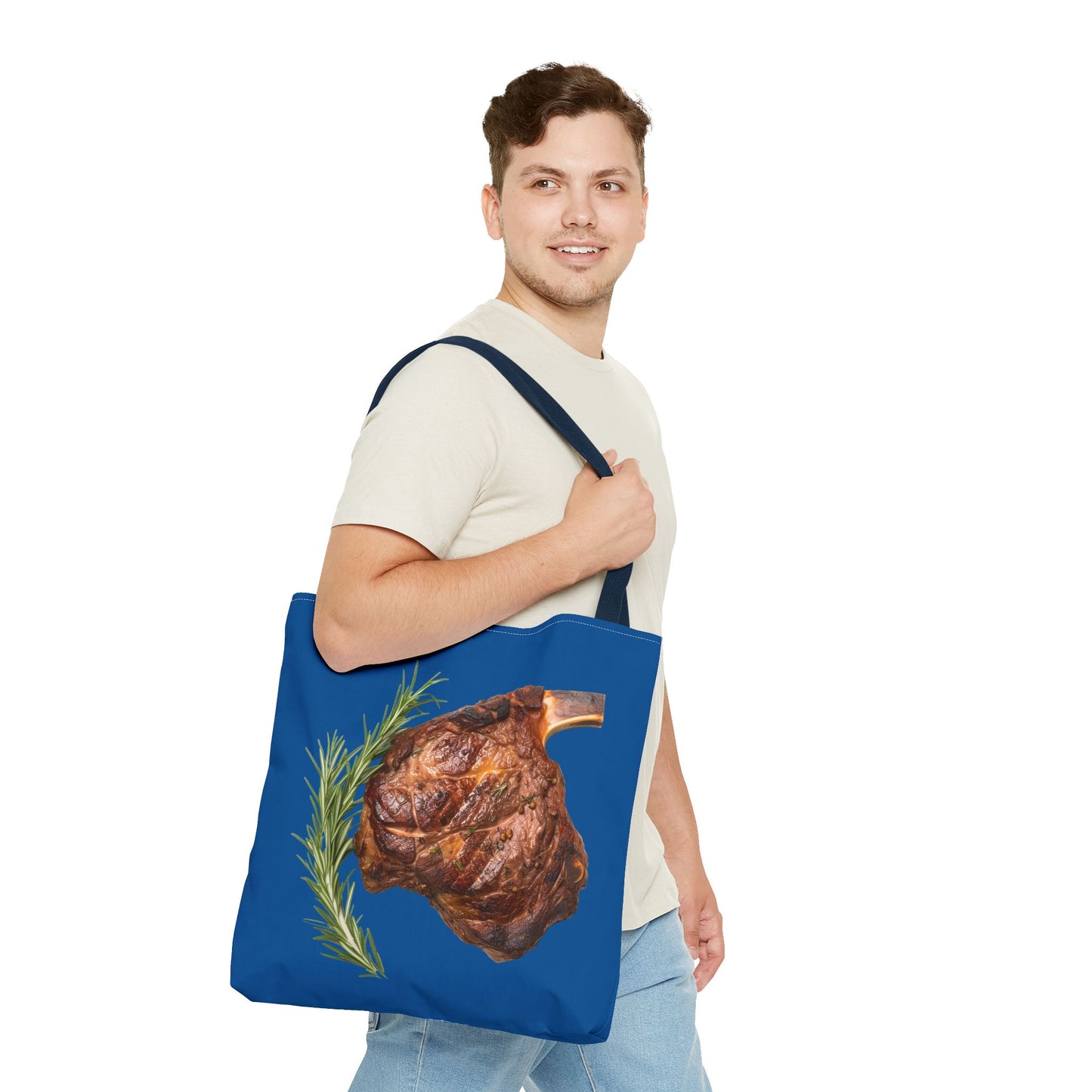 Steak or Lobster Tote Bag - Carry Your Culinary Passion with Style! Available in 3 sizes.