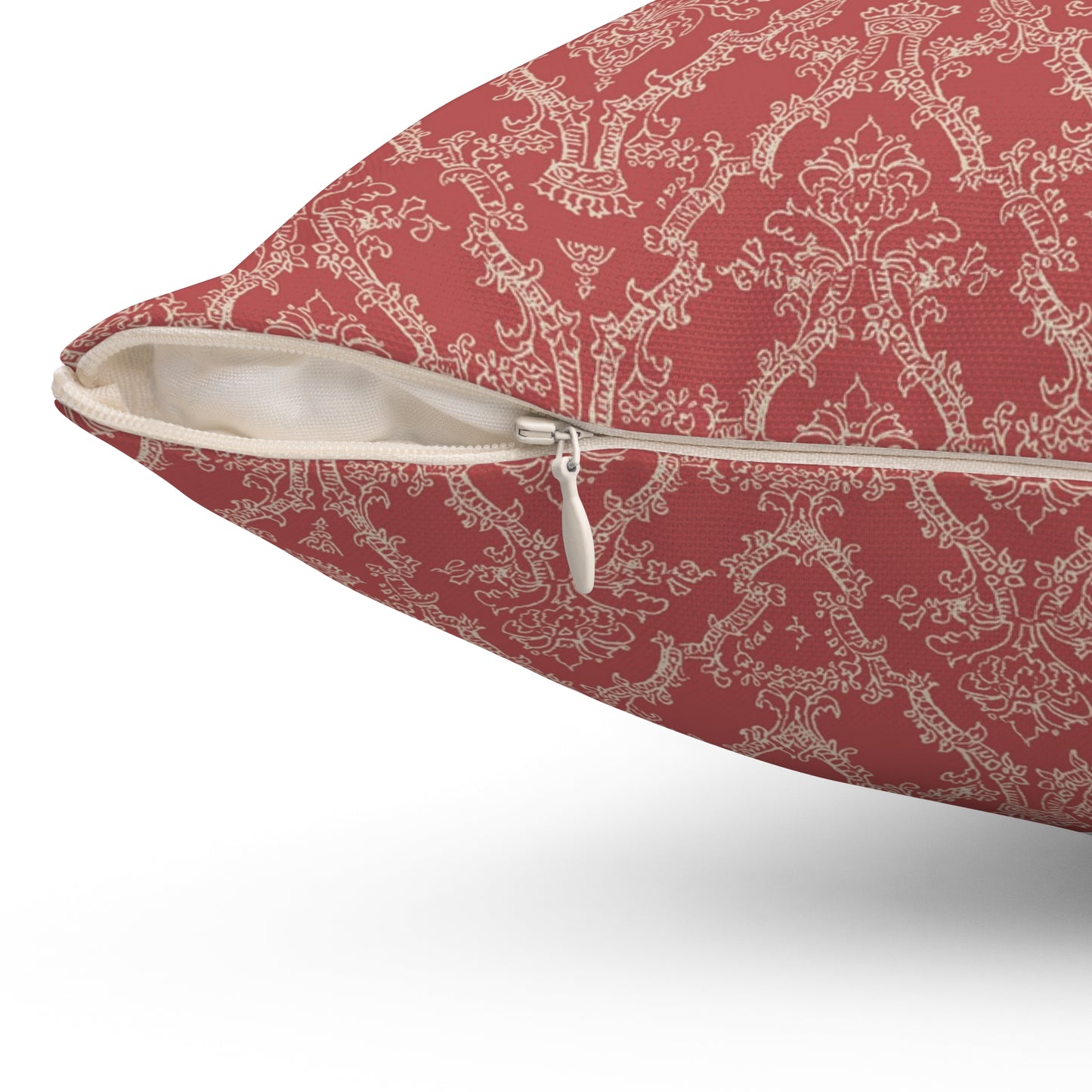 Rose Reverie Square Throw Pillow - Spun Polyester - Double-Sided Print - Concealed Zipper - Available in 4 sizes.