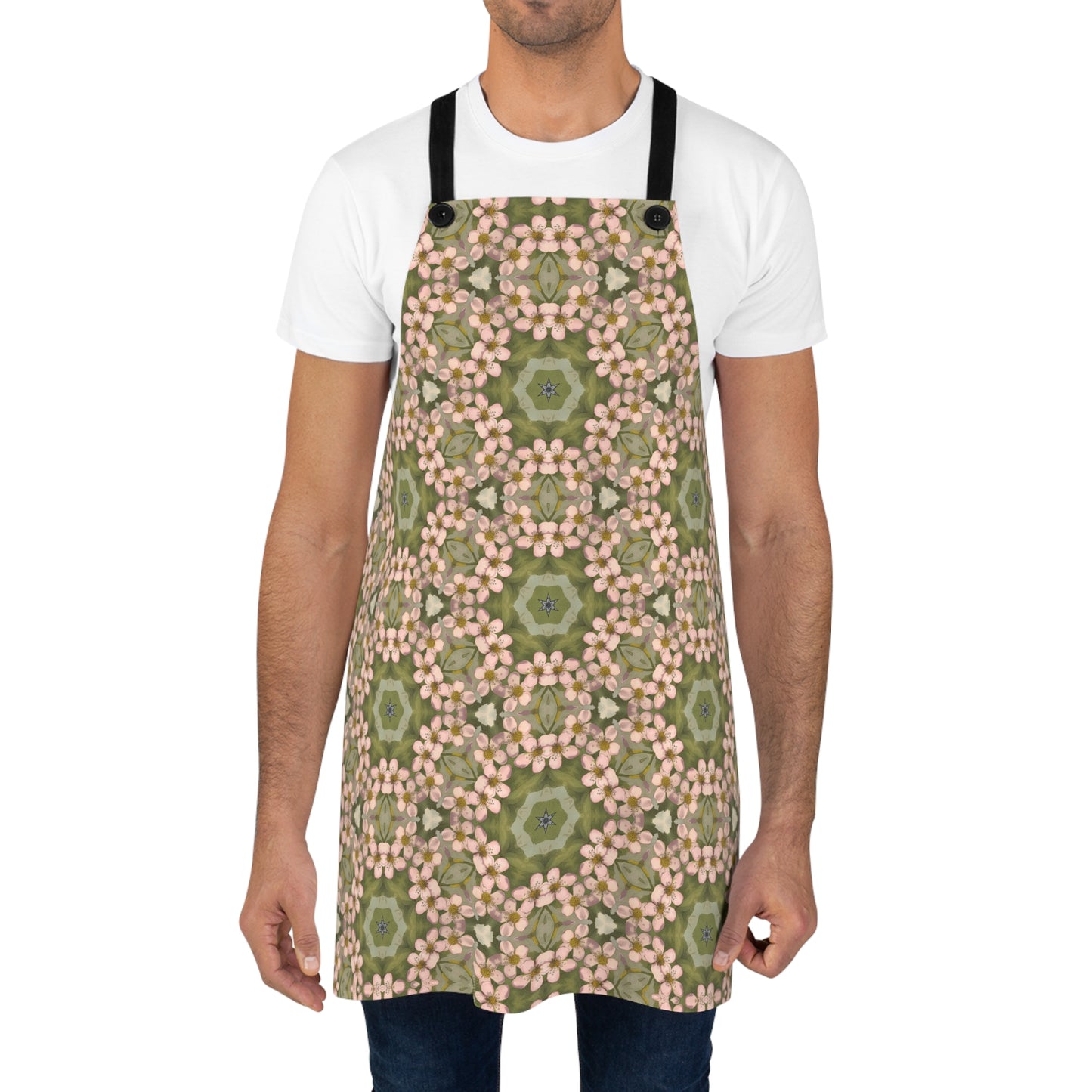 Springtime Petal Dance Adult Apron - Twirl Through Your Kitchen with Springtime Petal Dance!