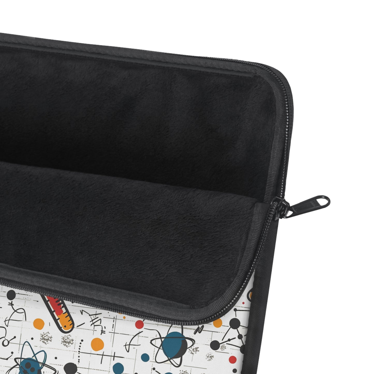 Science Chic Formula Laptop Sleeve - Wrap Your Tech in the Genius of Midcentury Science! Available 3 Sizes: 12", 13", and 15"