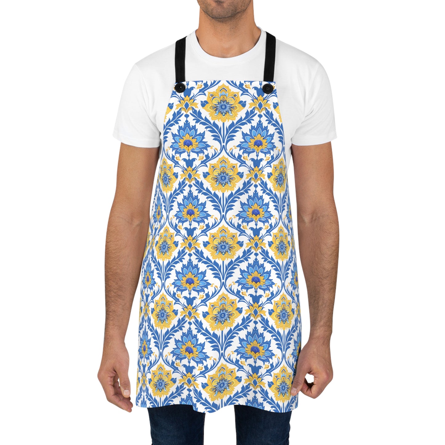 Heritage Bloom Adult Apron - Craft and Cook in Style - Embrace the Elegance of Heritage Bloom!