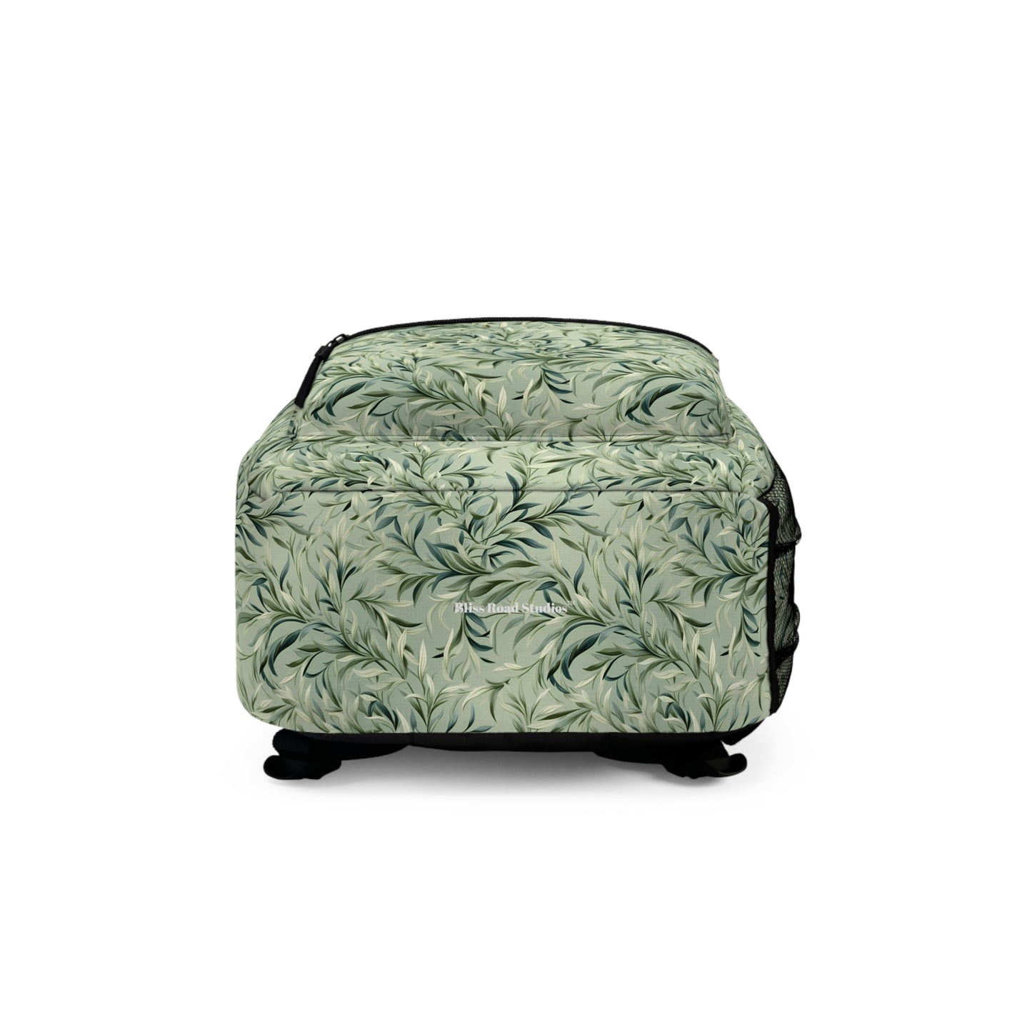 Vintage Vines Backpack - Enlist Classic Green Vintage Vines into Your Daily Routine!