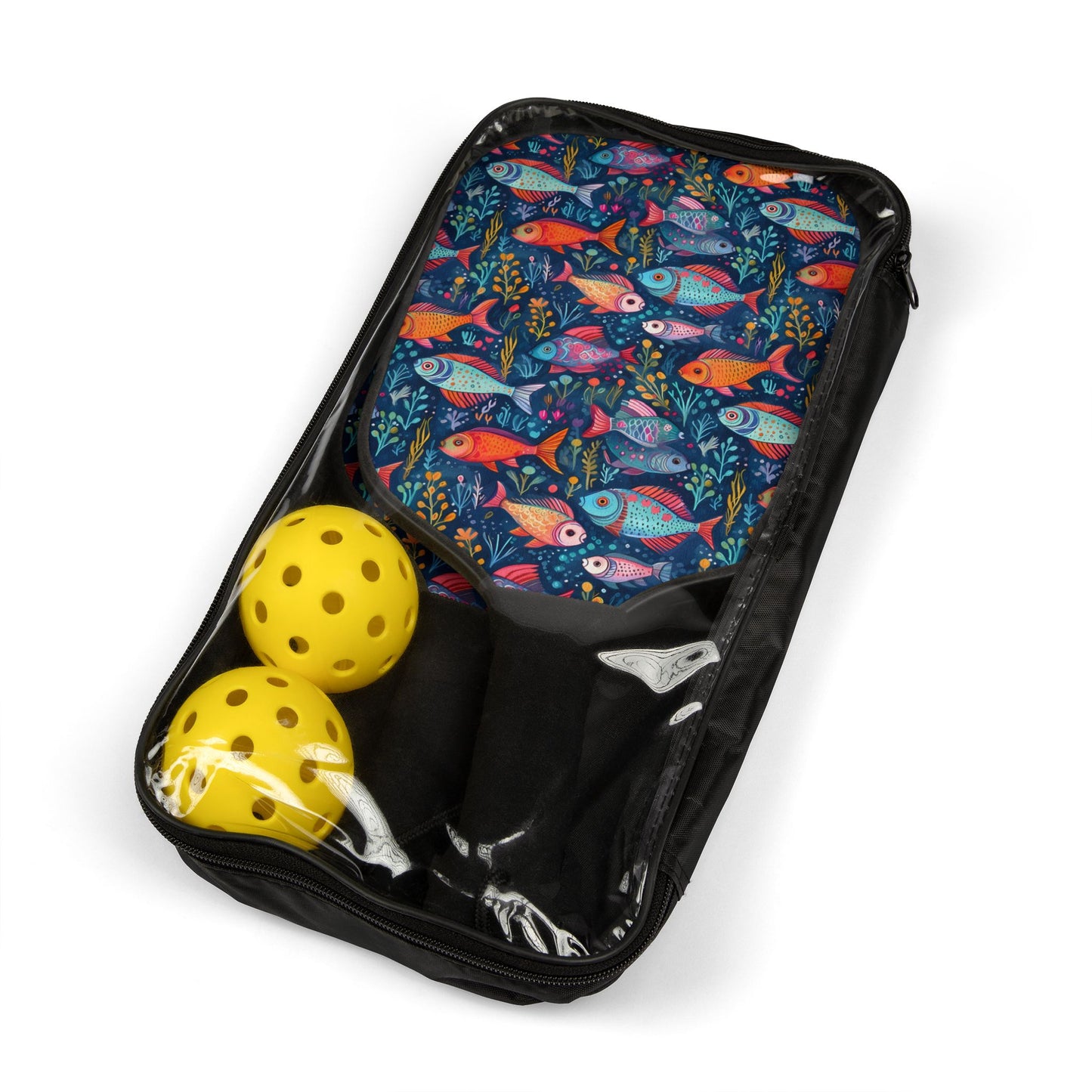 Fun Fish Pickleball Kit - Dive into Delight: Swim with Fun Fish on the Court!