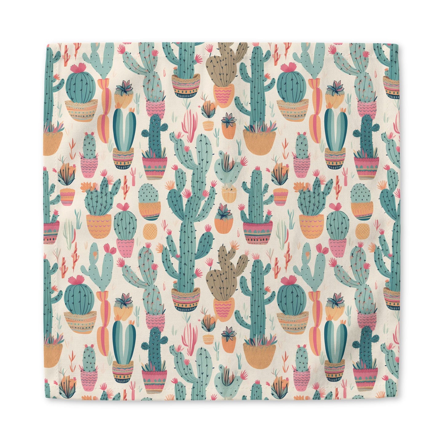 Desert Bloom Boom cotton twill napkin