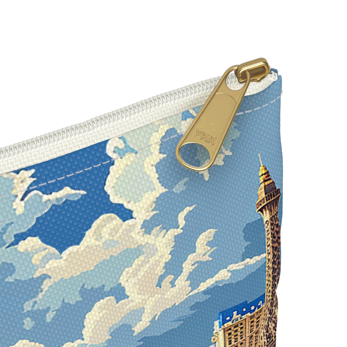 Viva Daytime Las Vegas Accessory Pouch - Celebrate the Magic of Vegas in the Bright Light of Day! Available in 2 sizes.