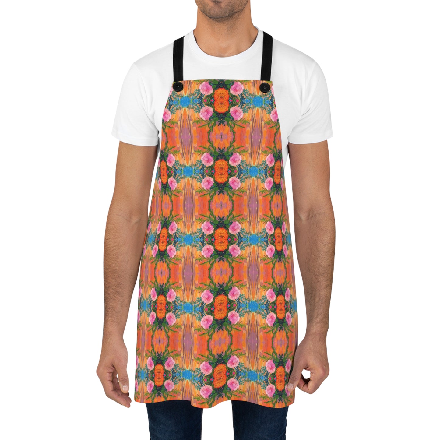Floral Fiesta Adult Apron - Spice Up Your Kitchen with a Burst of Floral Fiesta!