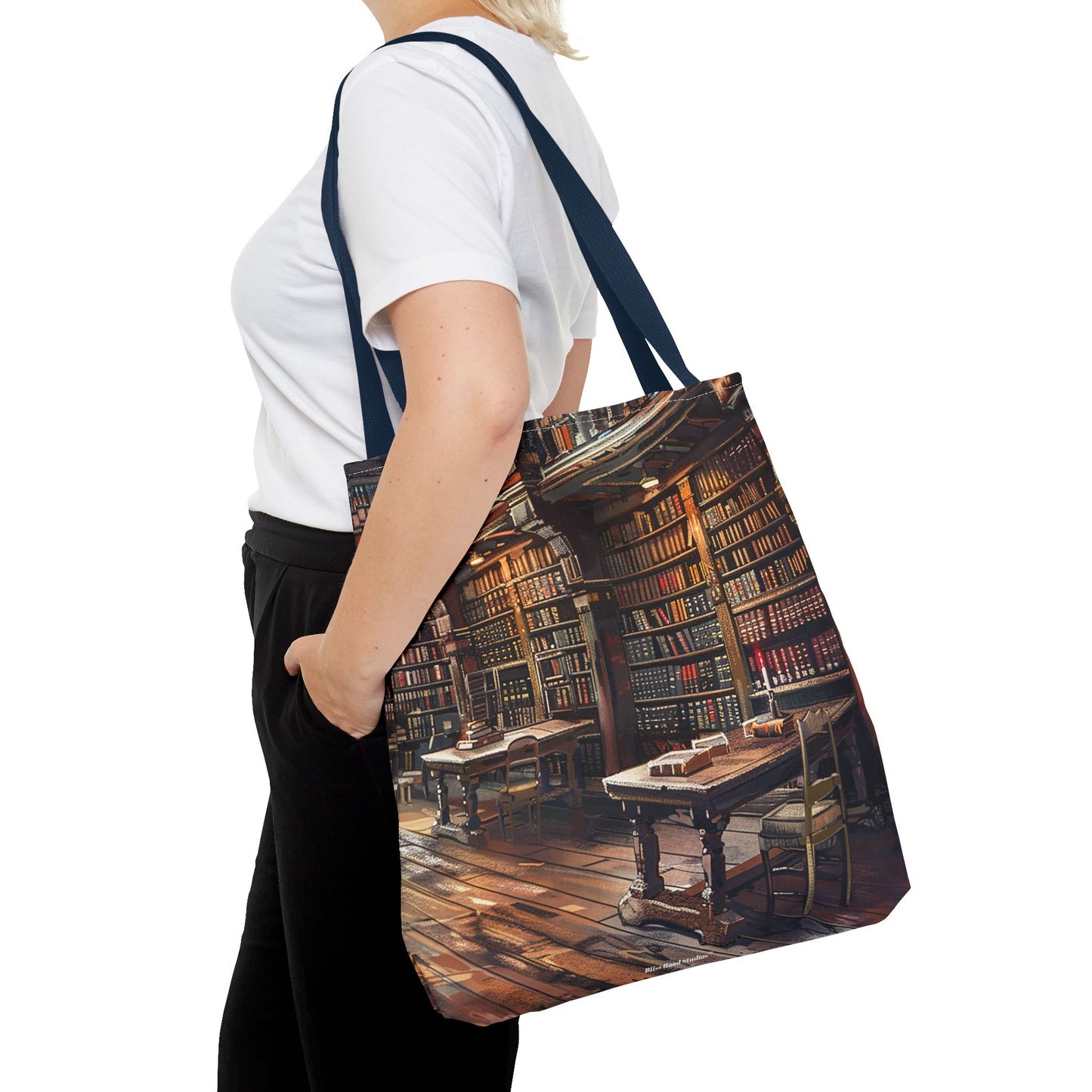 Library Memories Tote Bag - Carry the Magic of Libraries with You! Available in 3 sizes.