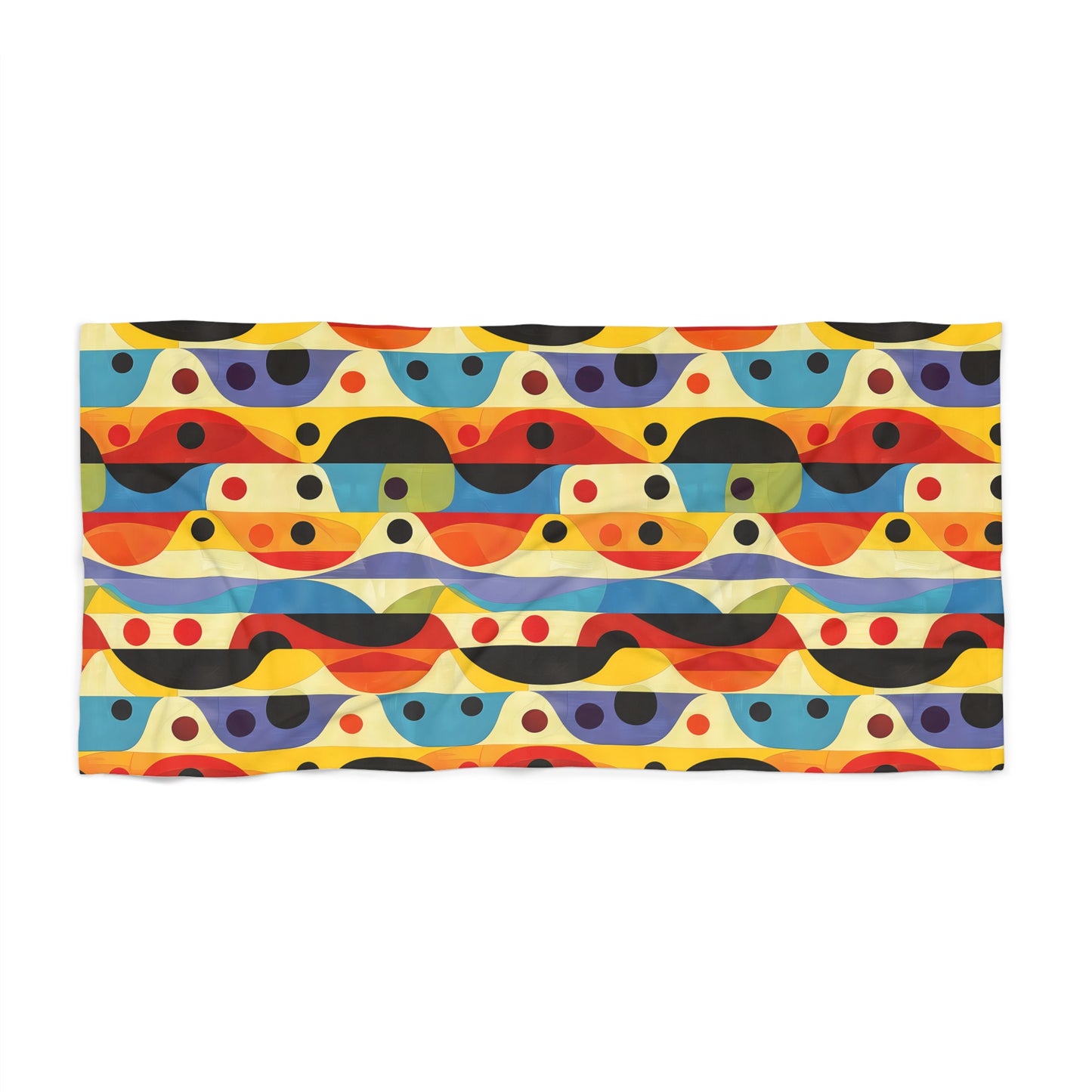 Linear Color Mesa Luxurious Beach Towel - Wrap Yourself in the Linear Colors of the Mesa! Available in 2 sizes.