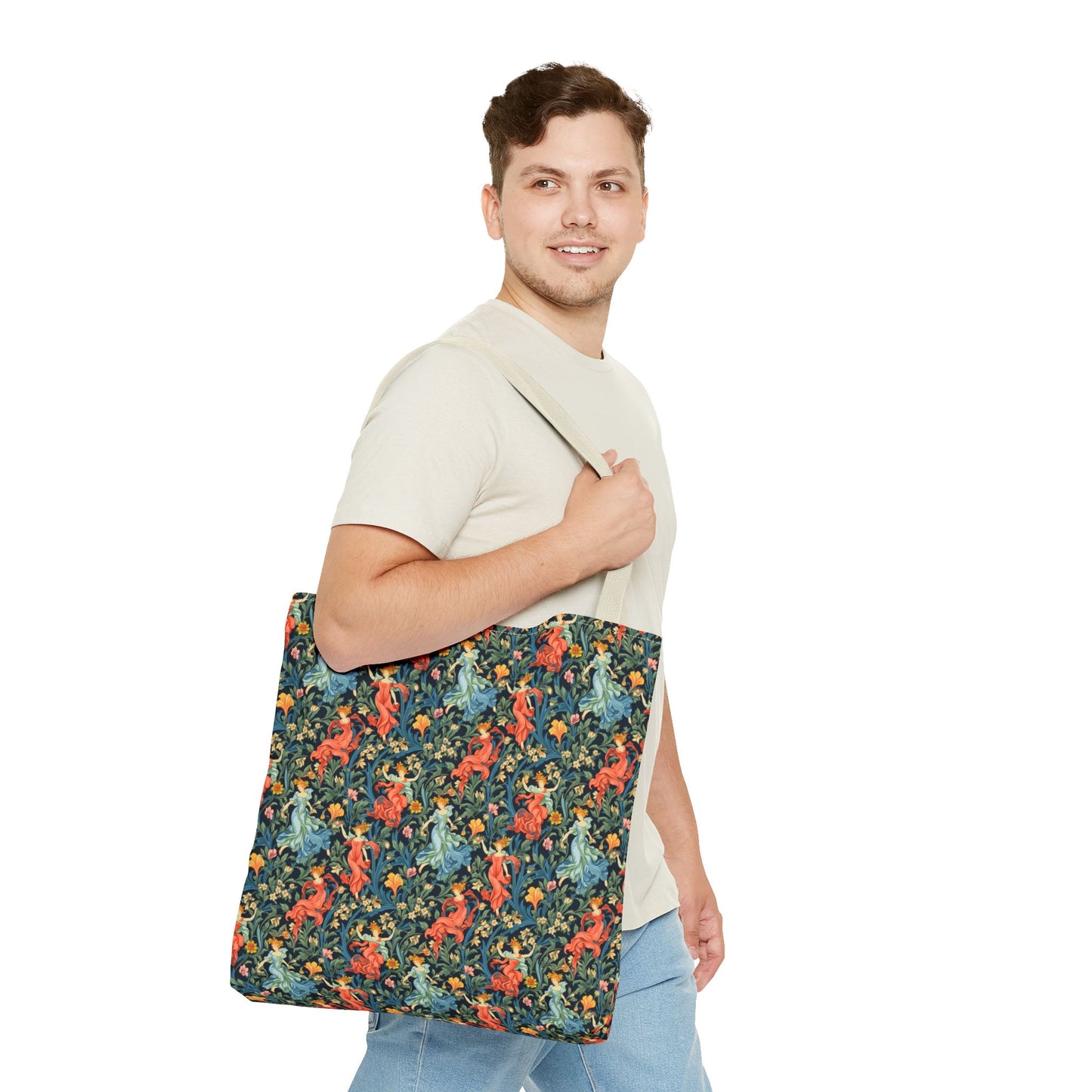 Dance of the Goddesses Tote Bag - Grace, Beauty, and a Touch of Magic in Every Step! Available in 3 sizes.