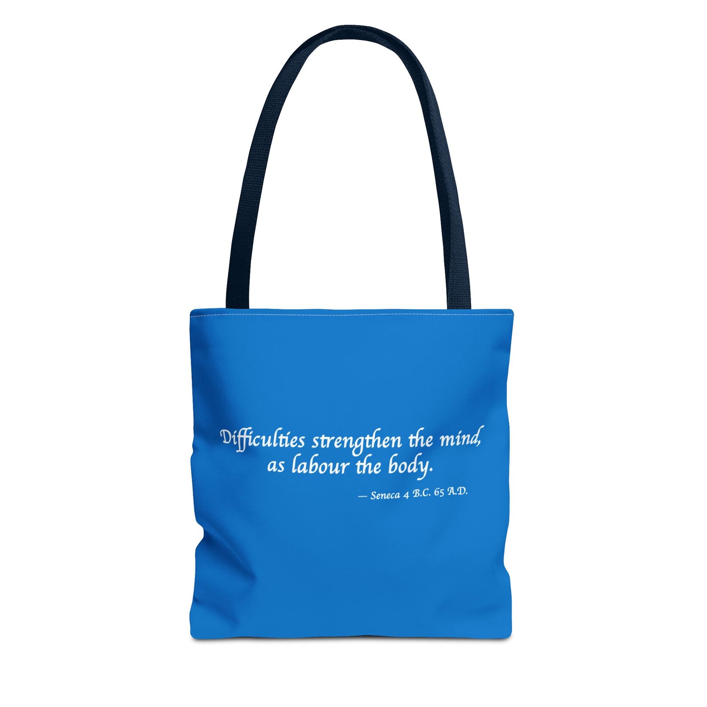 Strength Through Challenges Tote Bag - Carry Wisdom - Embrace Strength! Available in 3 sizes.