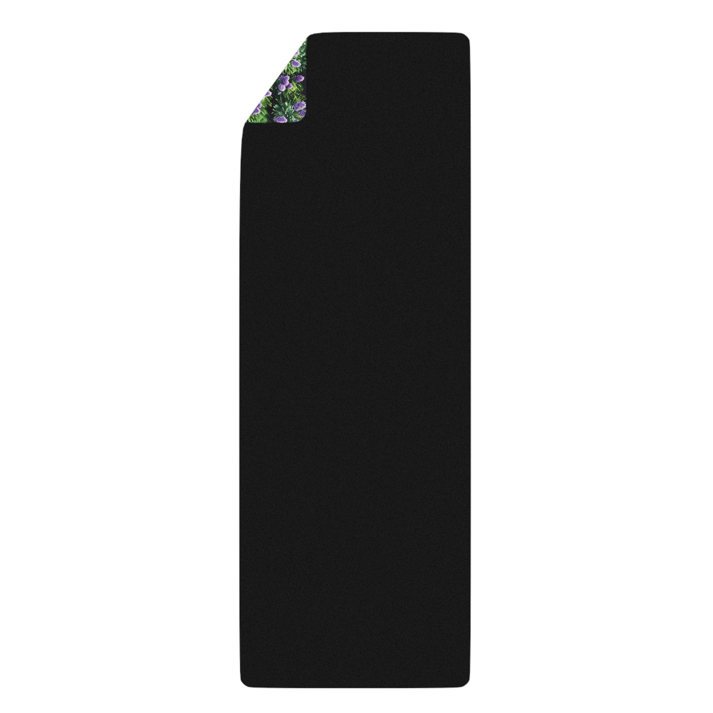 Lavender Dreamscape Rubber Yoga Mat - Find Your Zen Among the Lavender Fields!