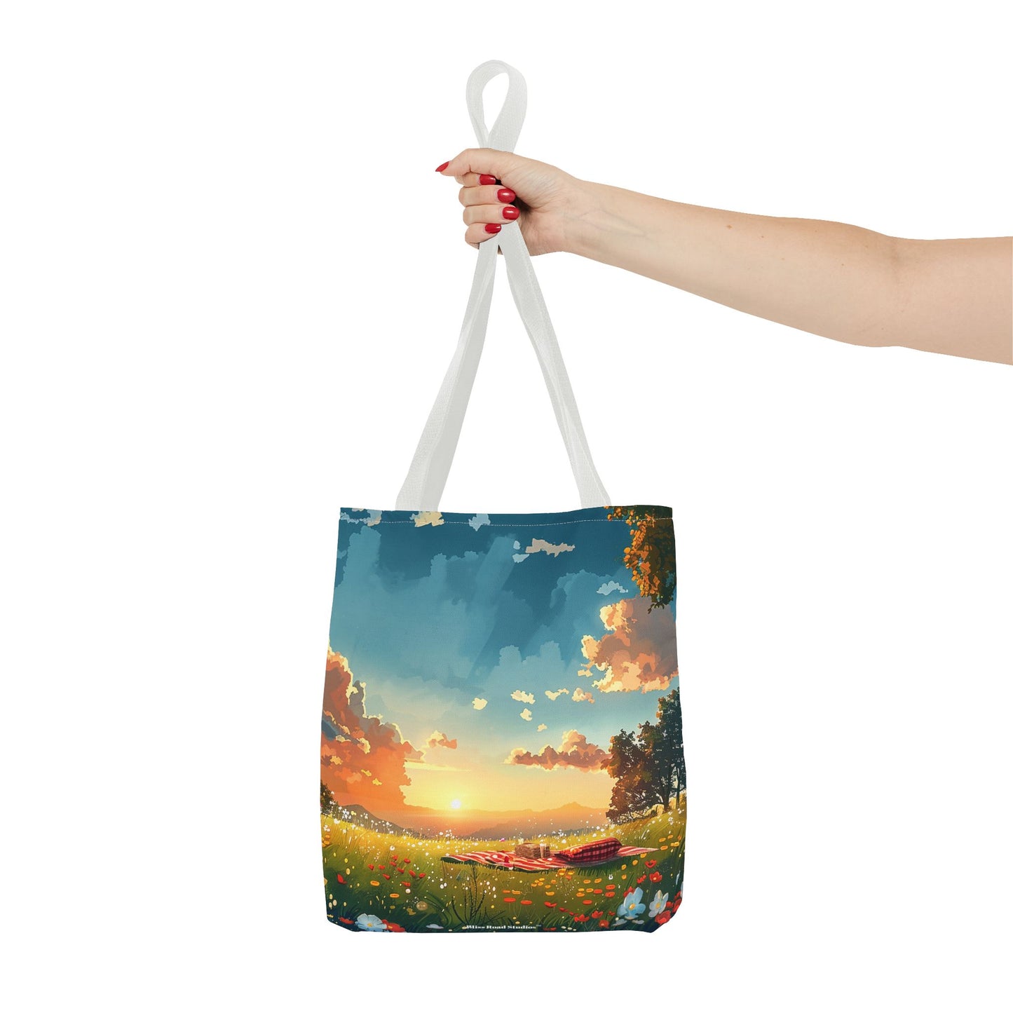 Meadow Picnic Tote Bag - Pack a Picnic, Pack Some Style - Your Meadow Awaits! Available in 3 sizes.
