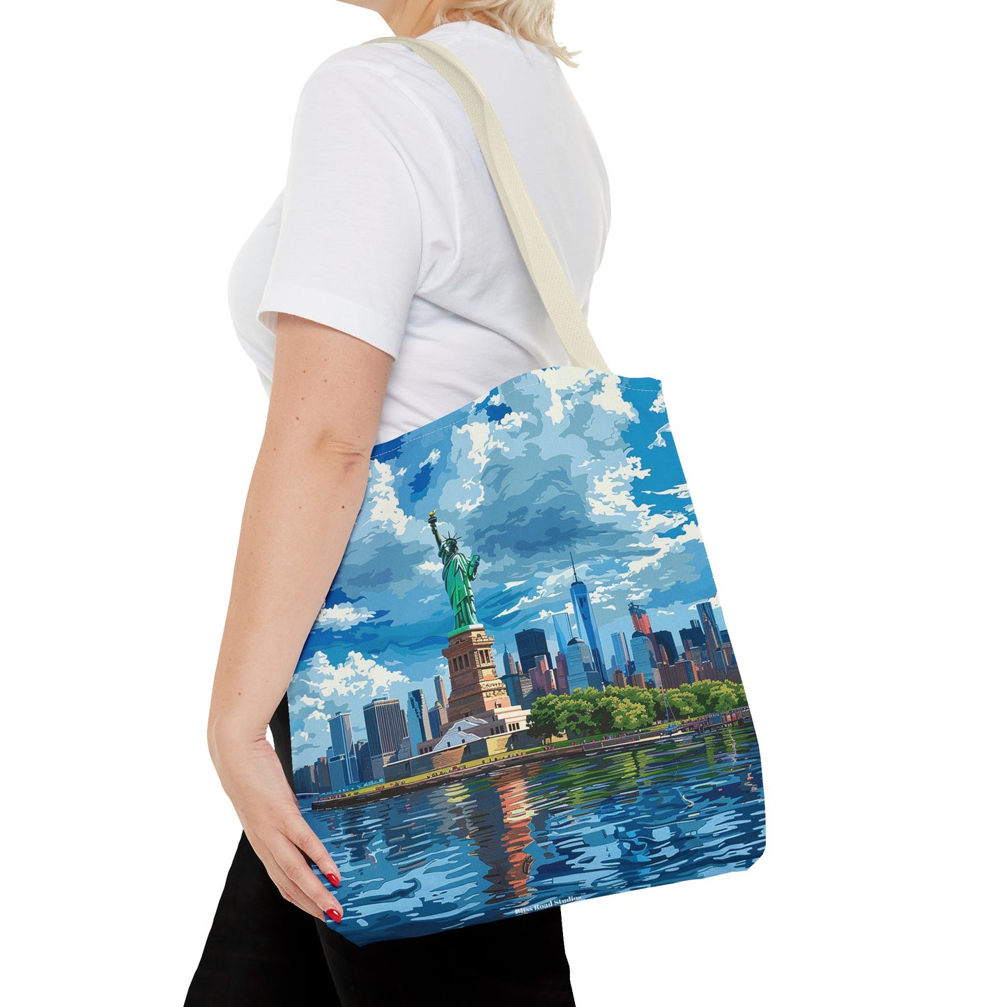 Statue of Liberty Tote Bag - Carry the Spirit of Liberty, Wherever You Roam! Available in 3 sizes.