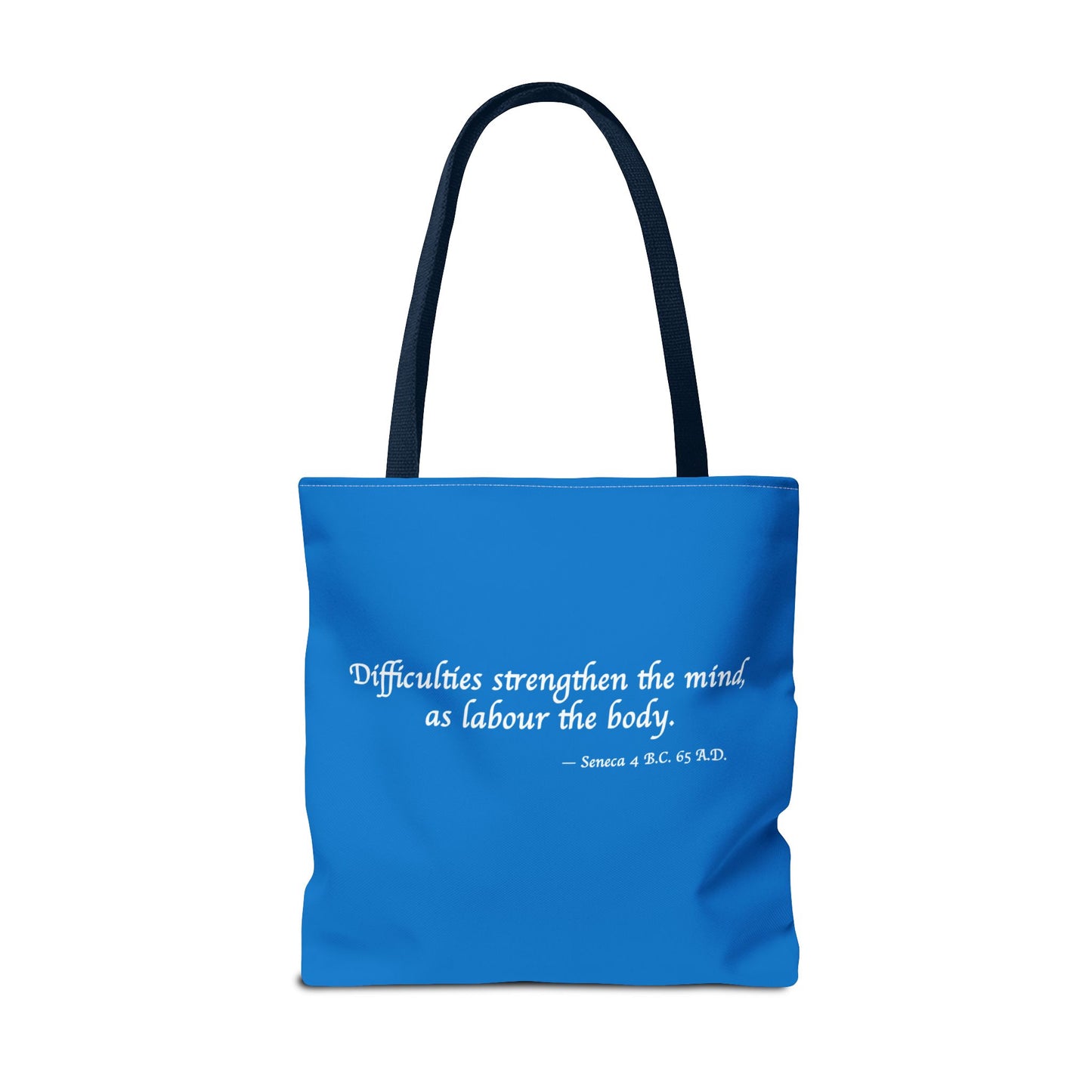 Strength Through Challenges Tote Bag - Carry Wisdom - Embrace Strength! Available in 3 sizes.