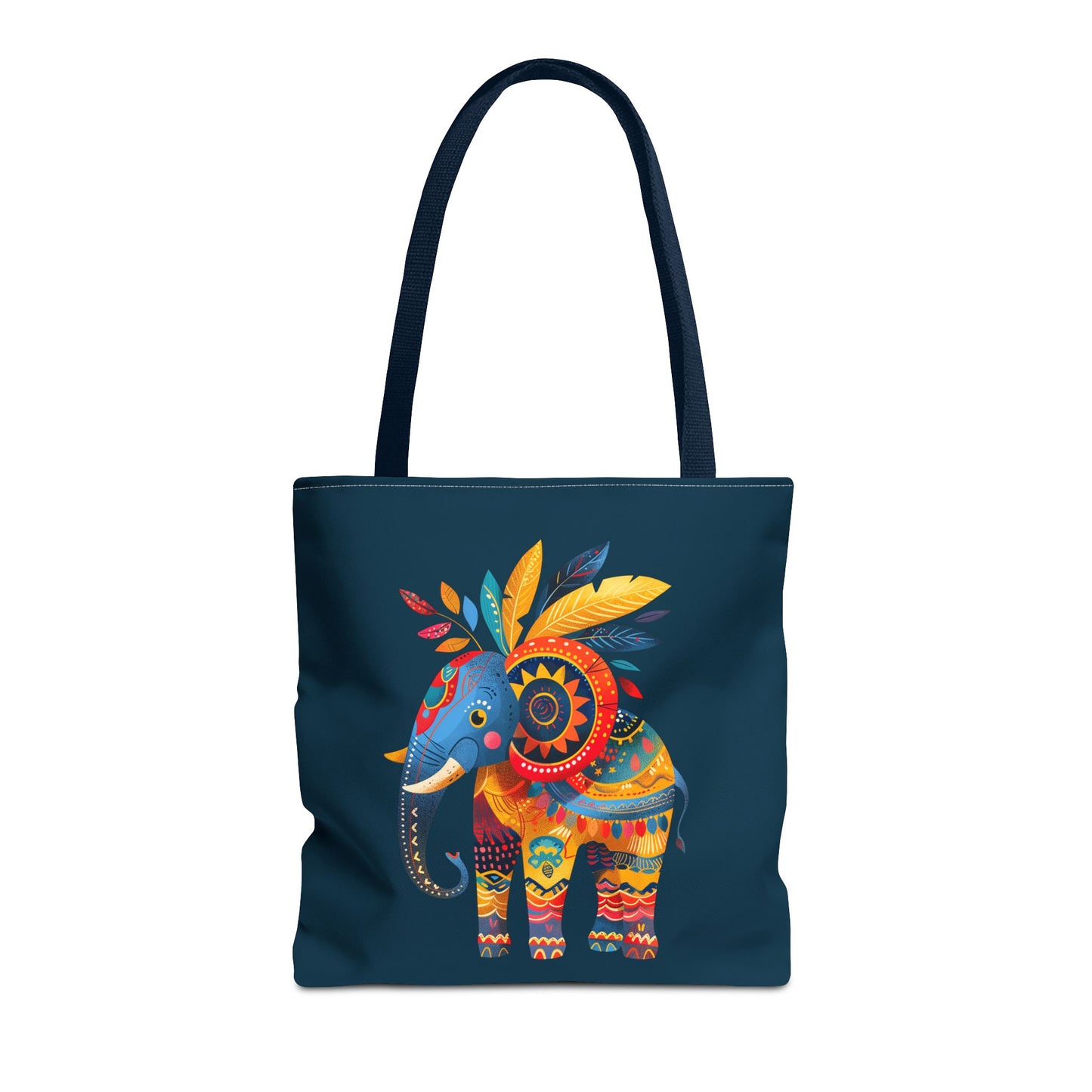 Ethnic Elephant Tote Bag - Carry the Spirit of the African Savanna with the Ethnic Elephant Tote! Available in 3 sizes.