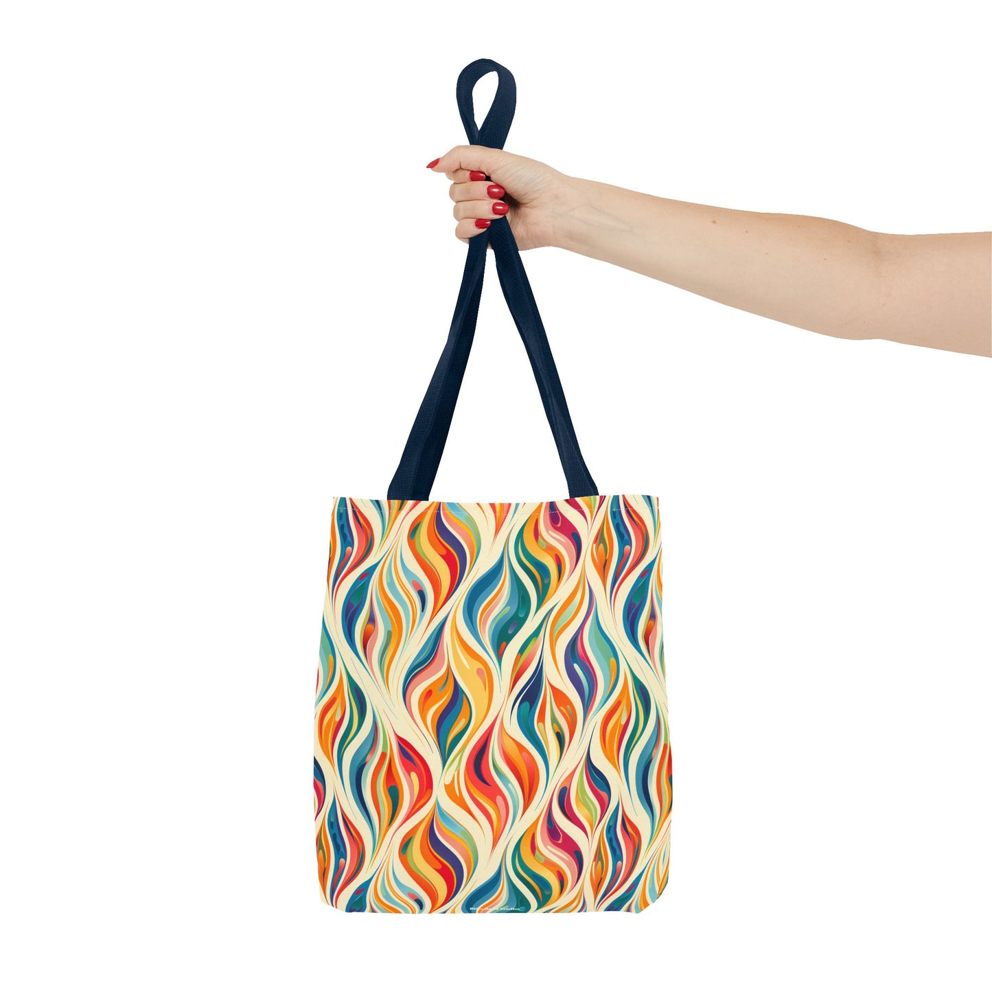 Modern Art Flames Tote Bag - Carry Our Modern Art Tote to Set Your Style Ablaze! Available in 3 sizes.