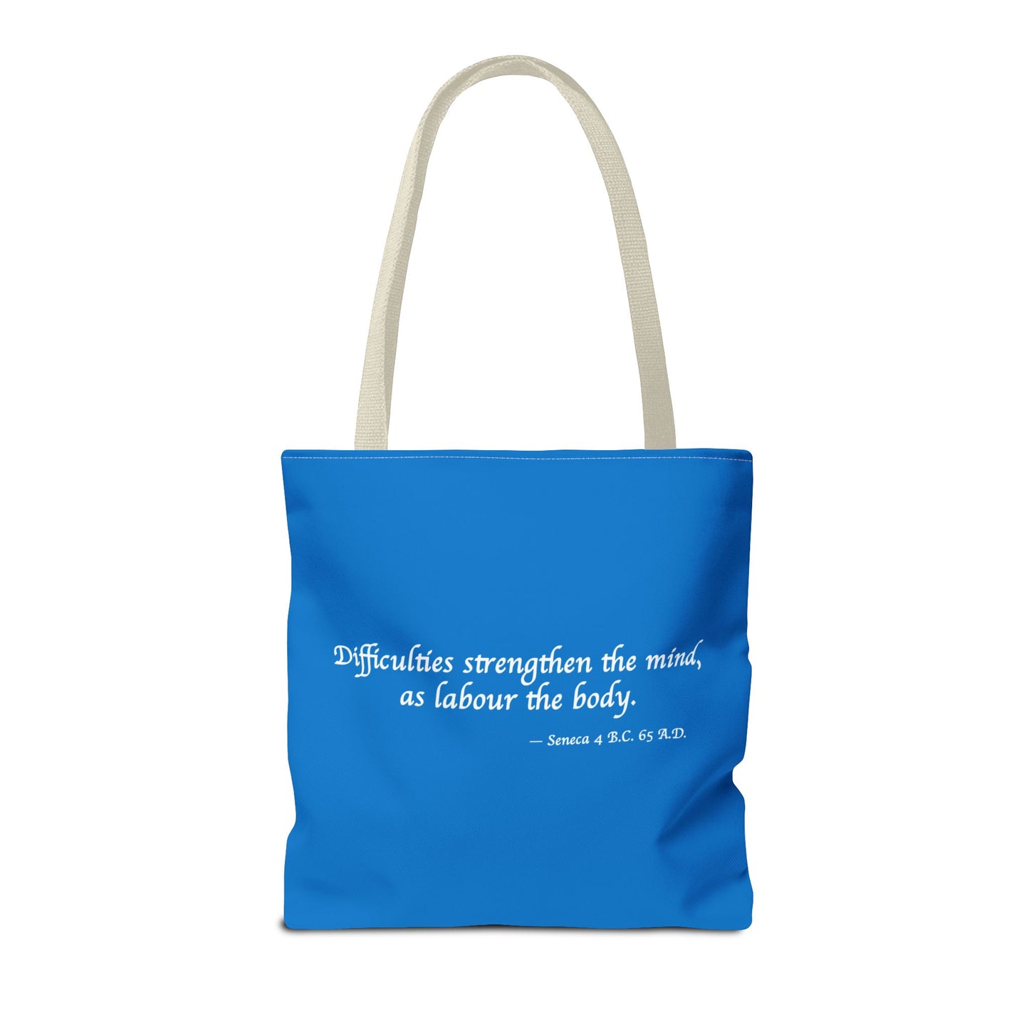 Strength Through Challenges Tote Bag - Carry Wisdom - Embrace Strength! Available in 3 sizes.