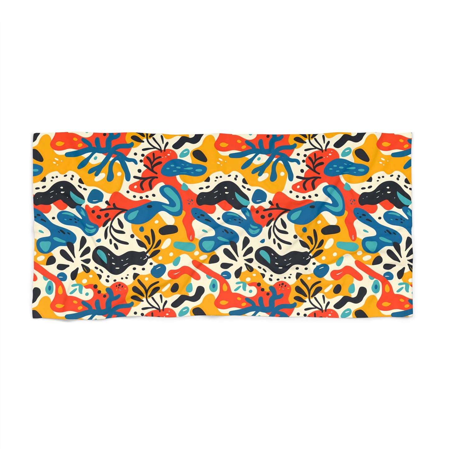 Spice of Life Luxurious Beach Towel - Add Splashes of Color to Your Beach Days! Available in 2 sizes.