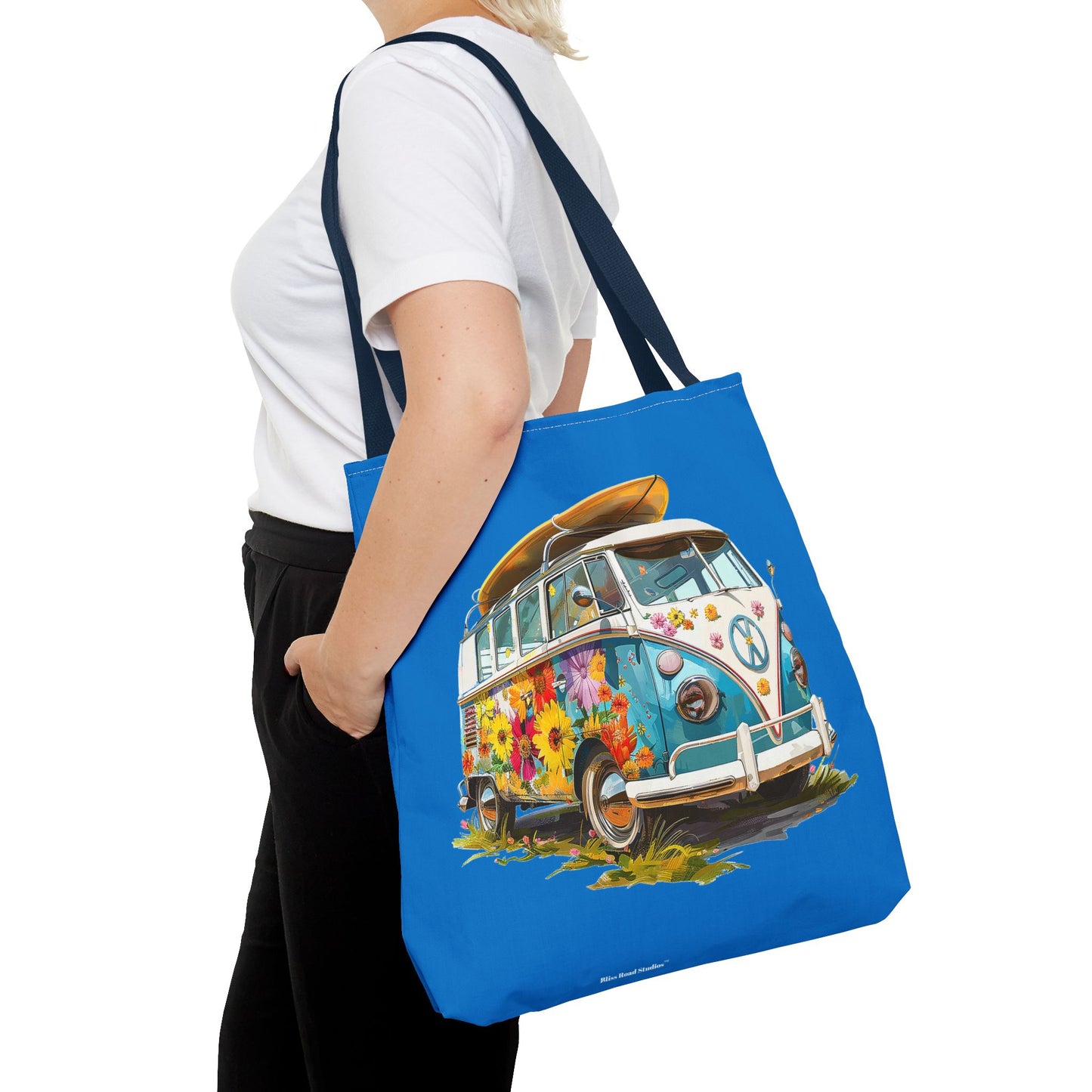 Beach Surfer Dudes & Retro Rides Tote Bag - Surf's Up! - Hang 10 and Cruise the Coast in Nostalgic Style. Available in 3 sizes.